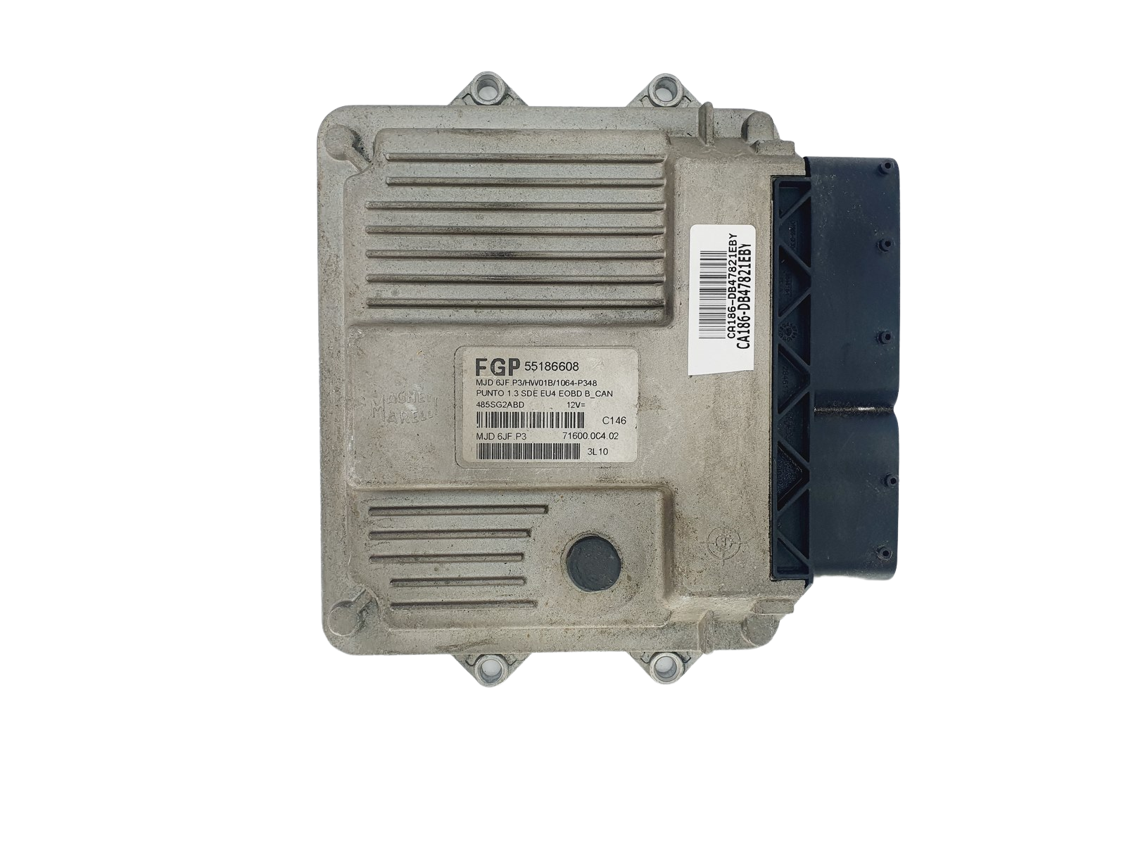 Centralina Fiat 55186608 MJD6JF.P3 71600.004.02 Magneti Marelli 47821 main product photo