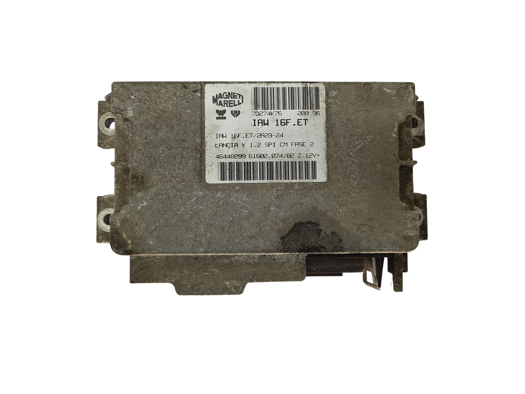 Centralina Lancia 46448299 IAW16F.ET 61602.074.02 Magneti Marelli 15501 main product photo