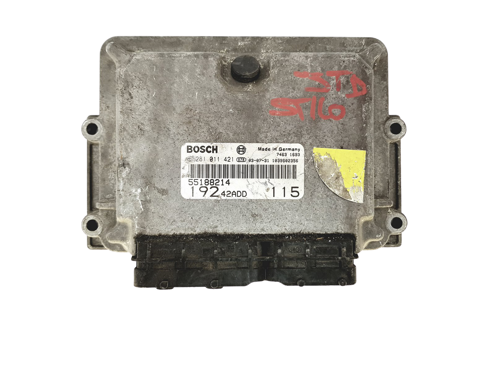Centralina Motore ECU Fiat 55188214 0281011421 Bosch 26748 main product photo