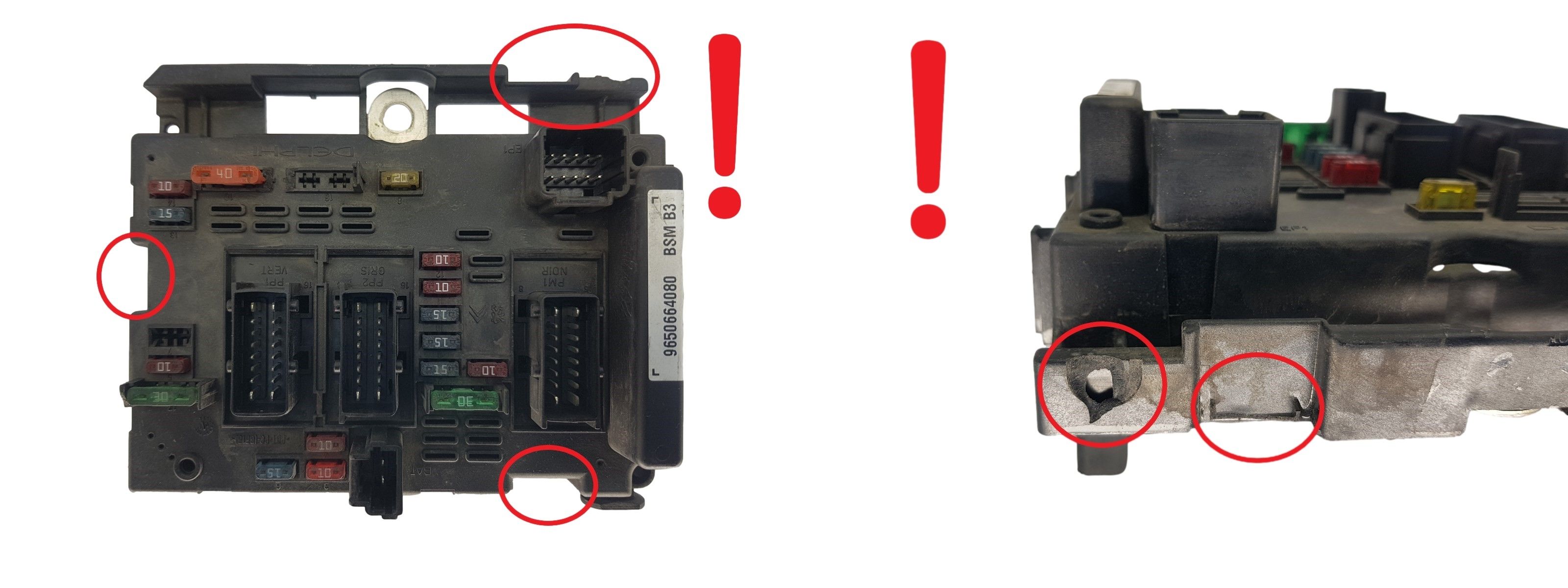 Centralina BSM B3 9650664080 PSA Delphi 1941 main product photo