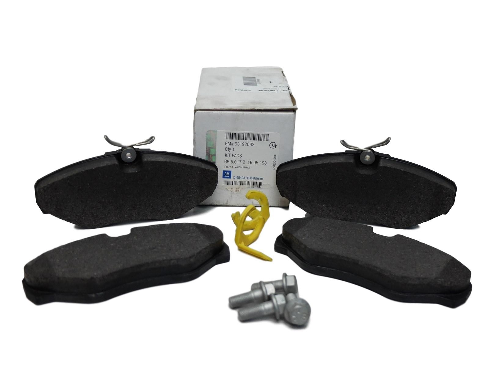 Pastiglie freno Anteriore Opel Renault Nissan 93192063 1605195 main product photo