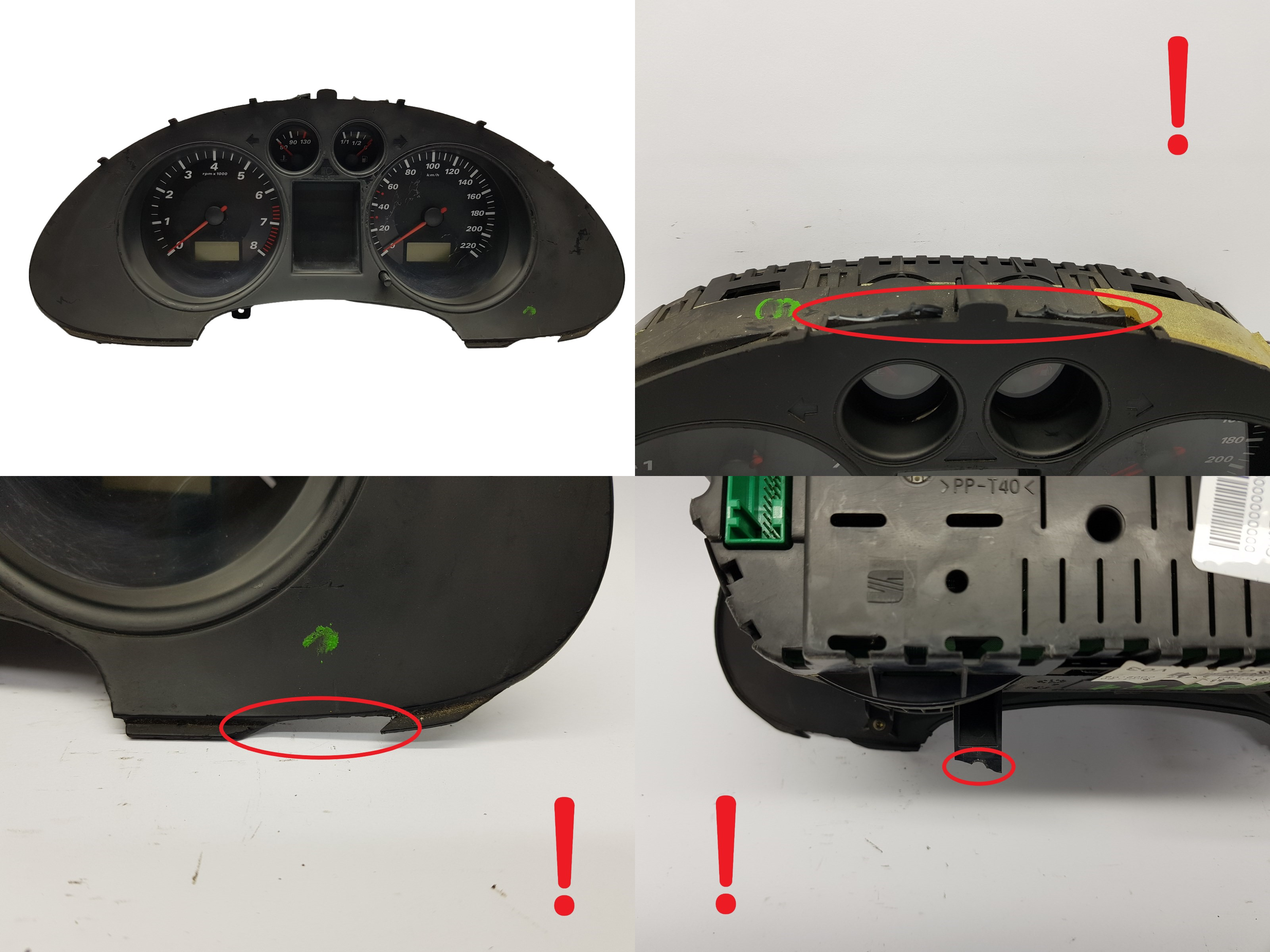 Contagiri Seat Ibiza 6L0920801C 3080 main product photo
