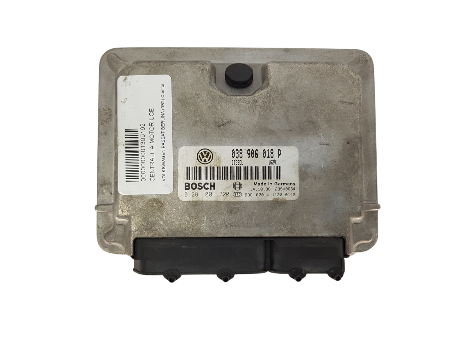 Centralina 038906018P 0281001720 Volkswagen Bosch 3563 main product photo
