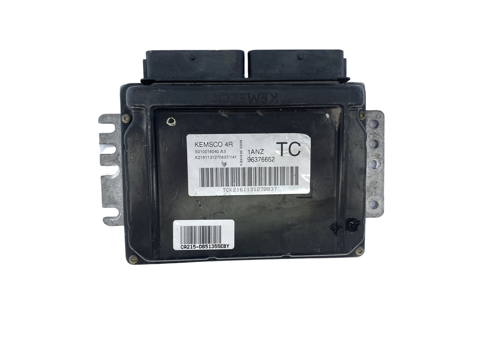 Centralina 96376652 S010016040 A3 1ANZ Chevrolet Daewoo Kemsco 51355 main product photo