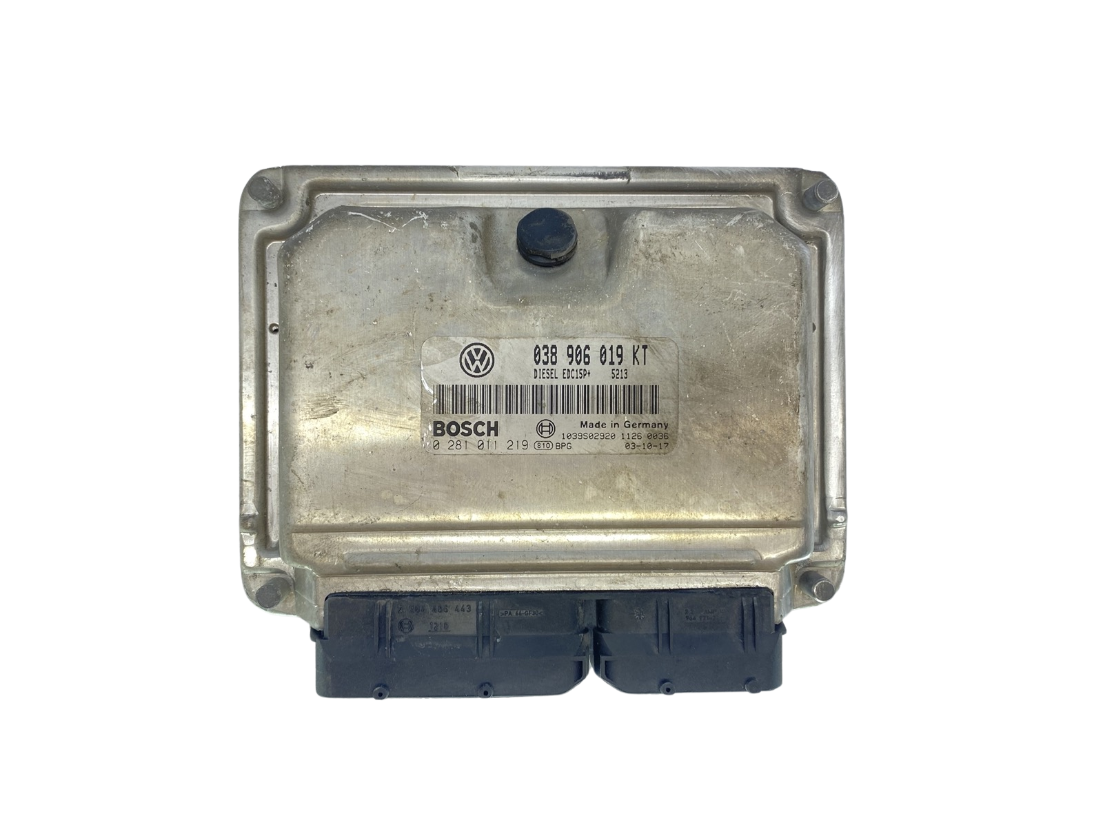 Centralina 038906019KT 0281011219 Seat Skoda Bosch 63717 main product photo