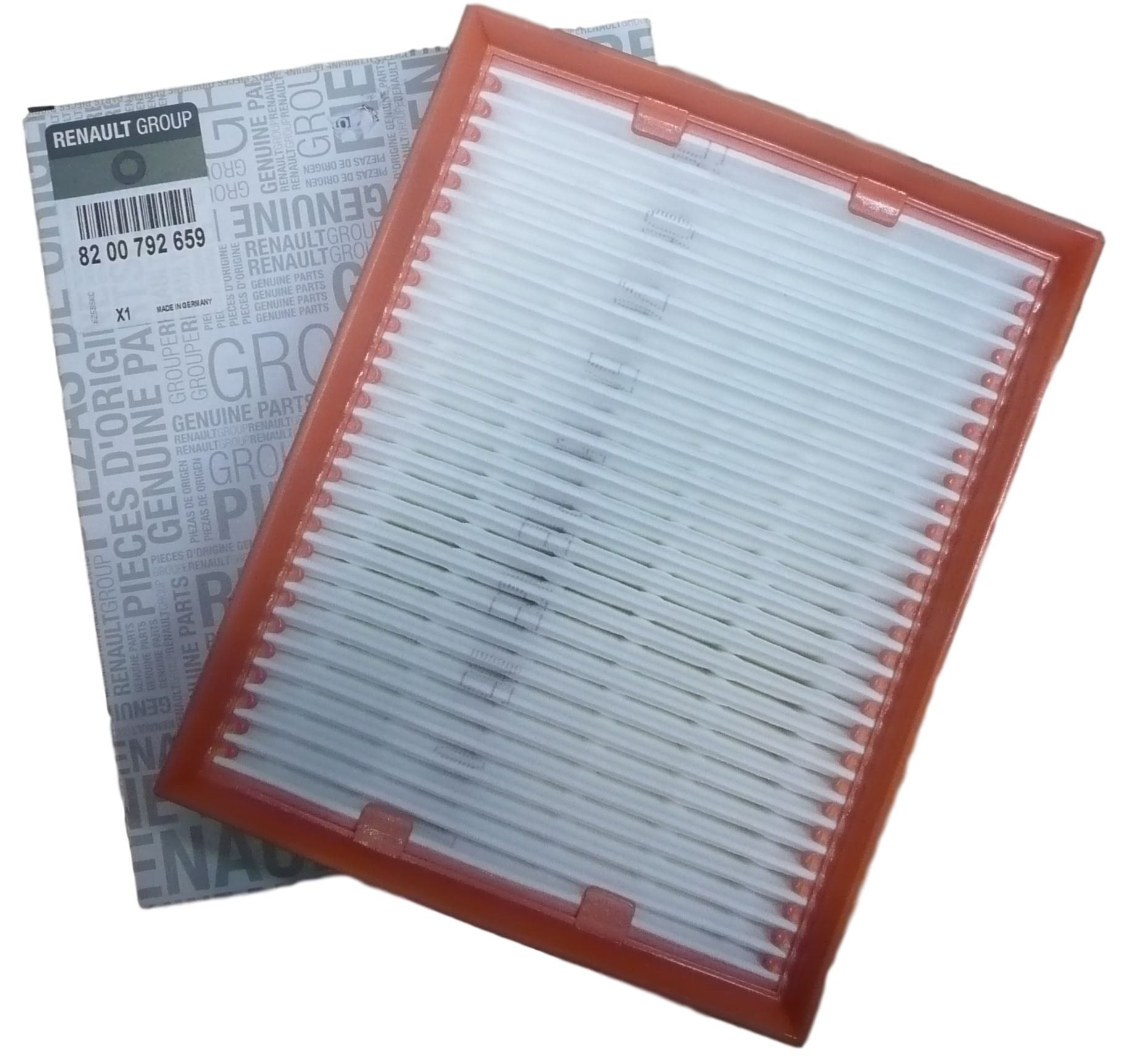 Filtro Aria 8200792659 Renault Laguna 3 2.0dCi Originale main product photo
