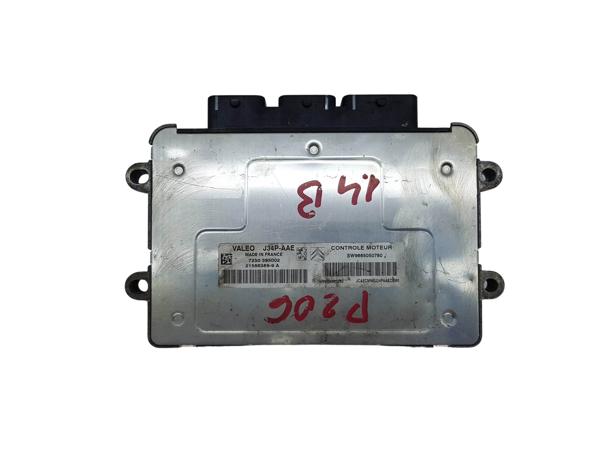 Centralina 9665050780 9655883280 21586389-9 A J34P-AAE PSA Valeo main product photo