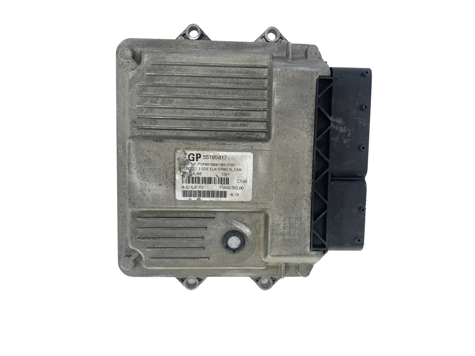 Centralina FGP 6JF.P3 55195817 71600.053.00 Fiat Magneti Marelli 51078 main product photo