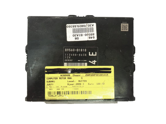 Centralina Daihatsu 89560-B1810 112400-0630 Denso 19277 main product photo