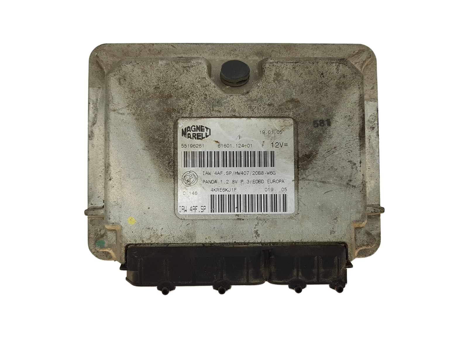 Centralina Fiat 55196261 IAW4AF.SP 61601.124.01 Magneti Marelli 14448 main product photo