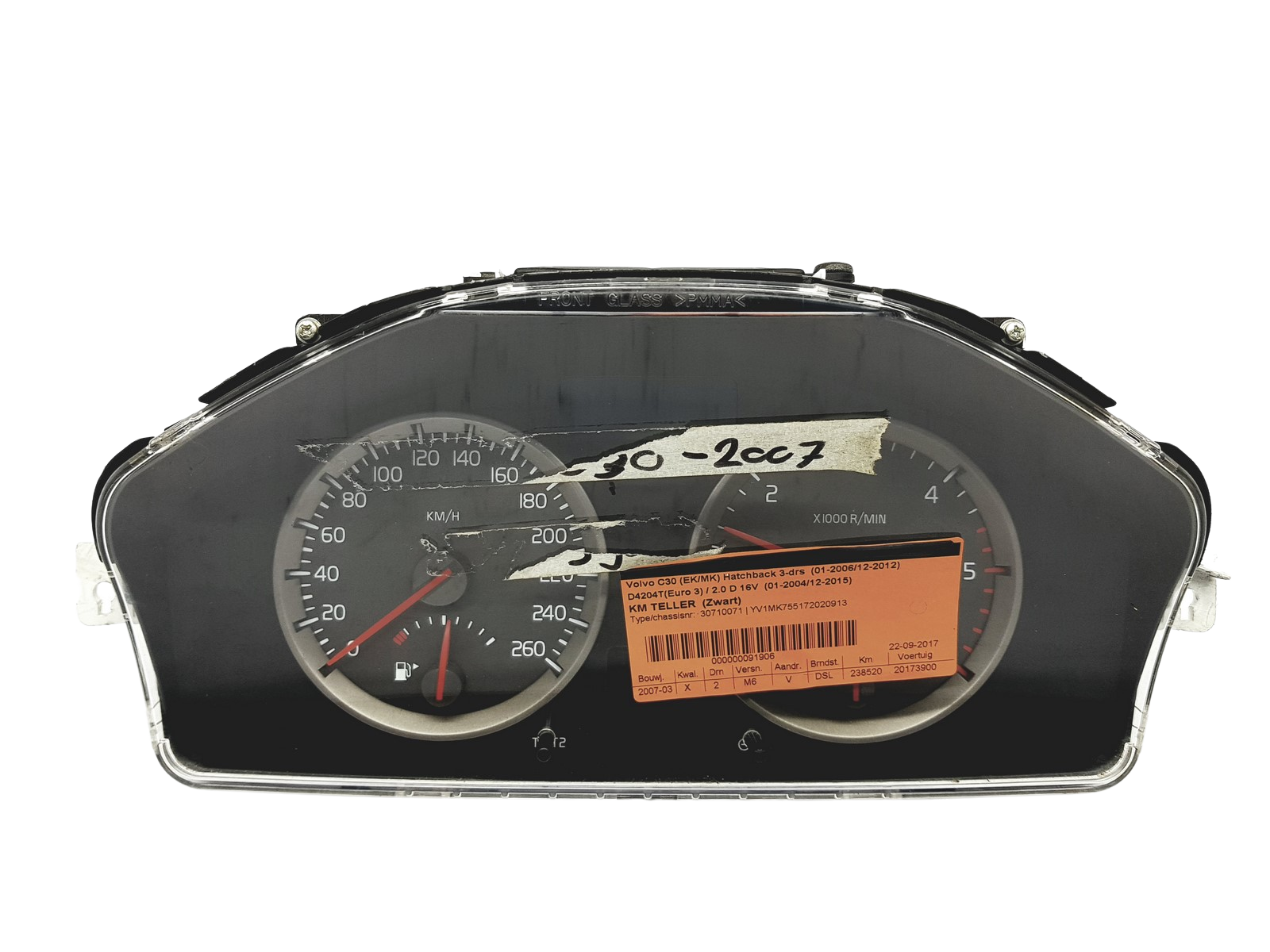 Contagiri Volvo S40 V50 C30 30786344 30710071 52347 main product photo