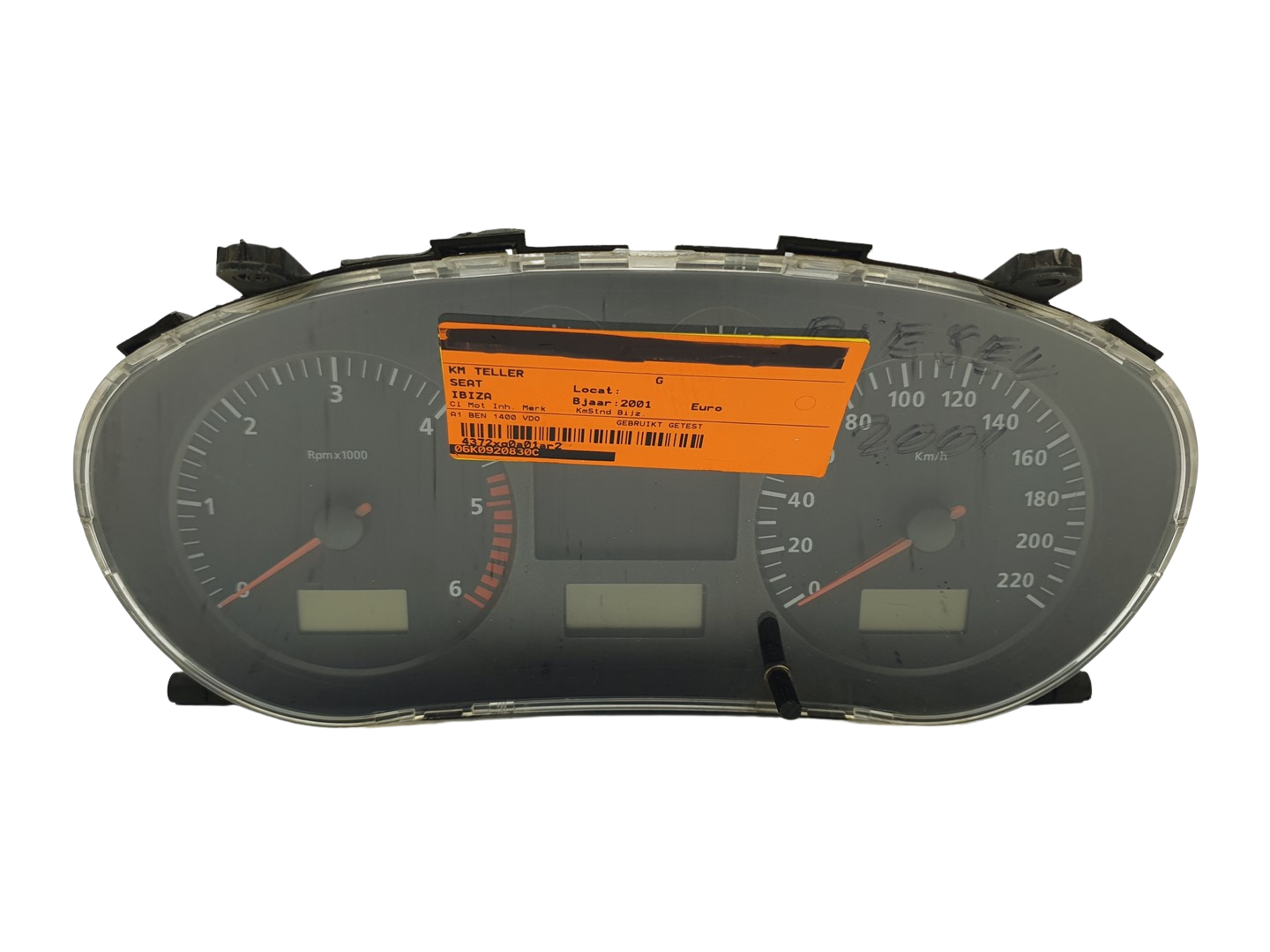 Tachimetro Seat Ibiza W06K0920830C 110008923004 60922 main product photo