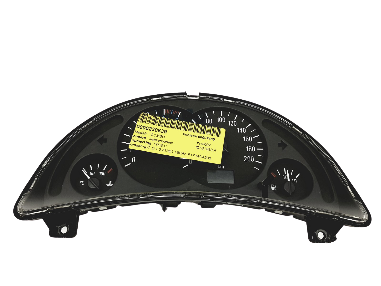 Contagiri Opel Corsa C 13173347WA 110008988026 31272 main product photo