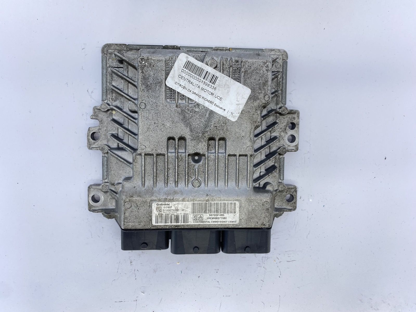 Centralina S180075002H SID807 9675391480 9666571380 PSA 61046 main product photo
