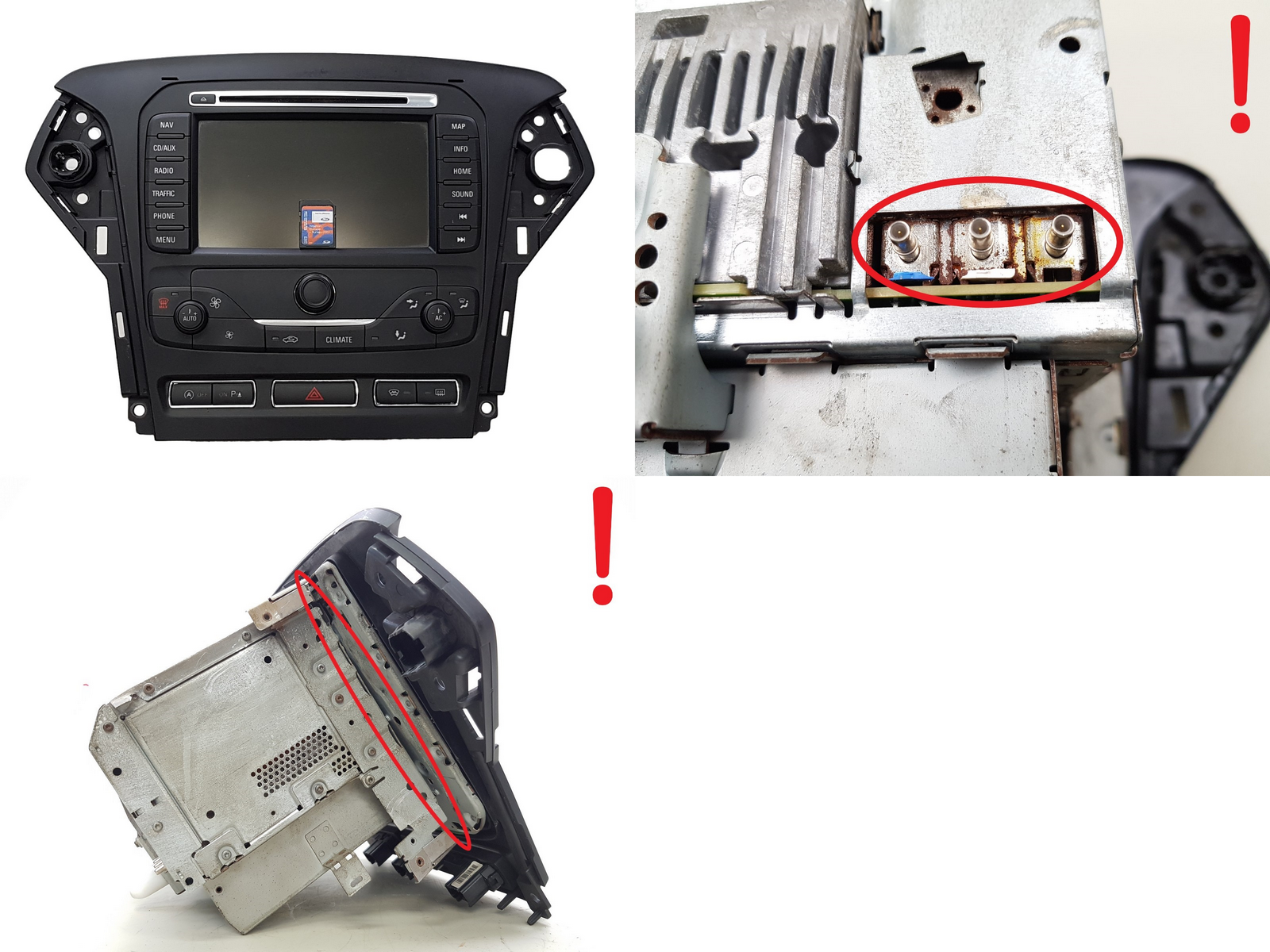 Navigazione Radio Ford Mondeo BS7T-18K931-EC BS7T-19H449-CAA main product photo