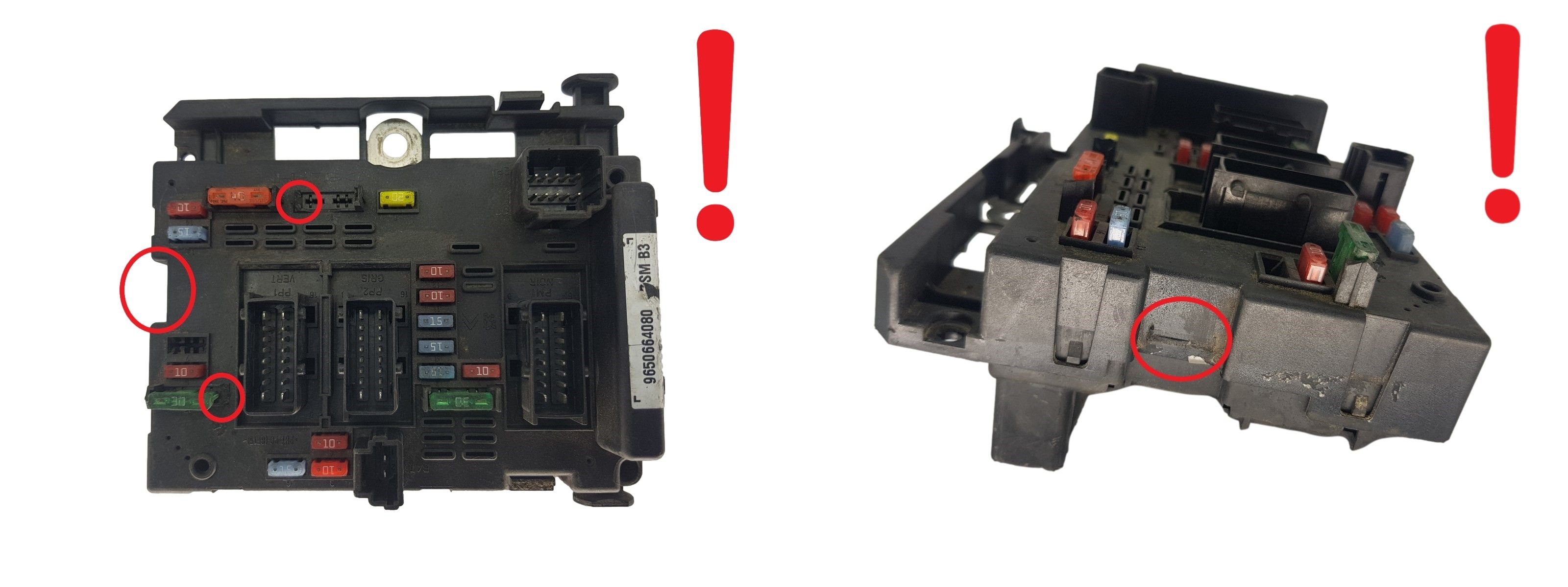 Centralina BSM B3 9650664080 PSA Delphi 1777 main product photo