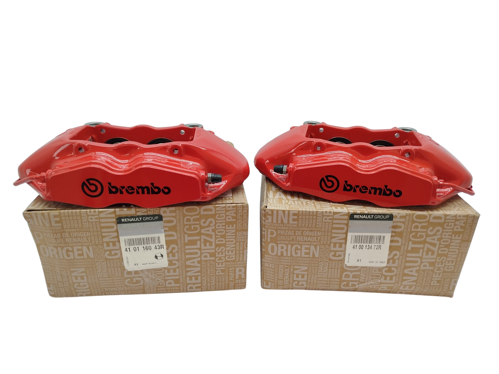 Pinze freno Anteriore Renault Megane 4 RS 410116043R 410013472R Brembo main product photo