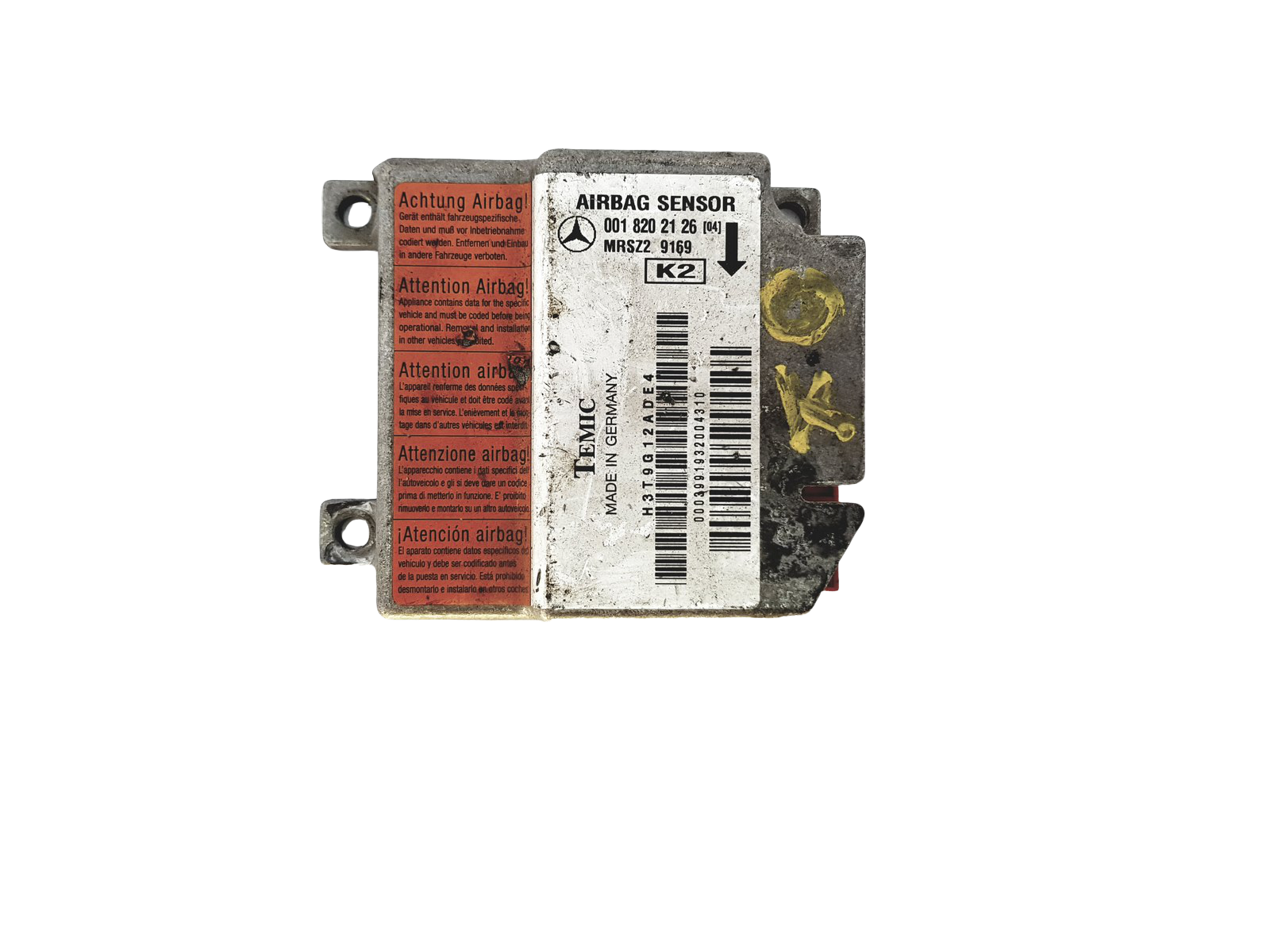 Modulo centralina 0018202126 Mercedes Temic main product photo