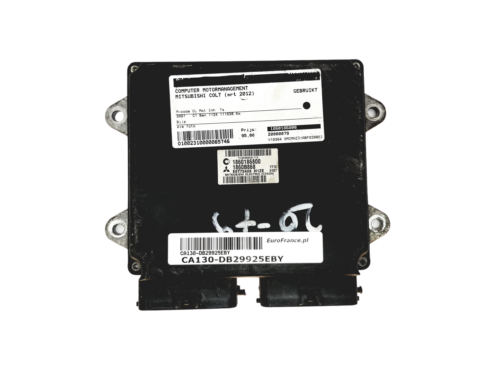 Centralina 1860186800 E6T73488 1860B868 Smart Mitsubishi 29925 main product photo