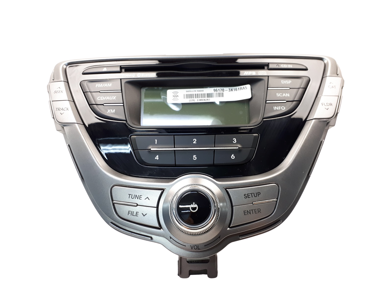 Autoradio Cd Mp3 BT Hyundai Elantra XM 96170-3X161RA5 1194 main product photo