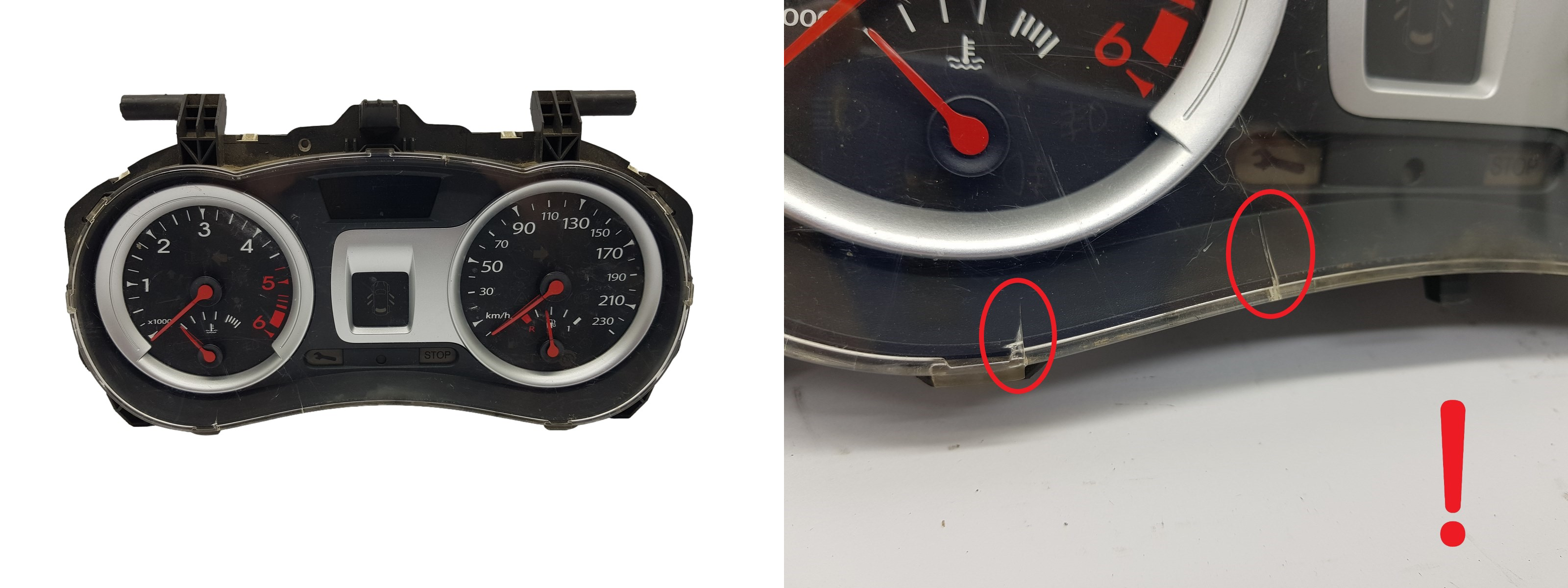 Contagiri Renault Clio 3 8201060299 A 1580 main product photo