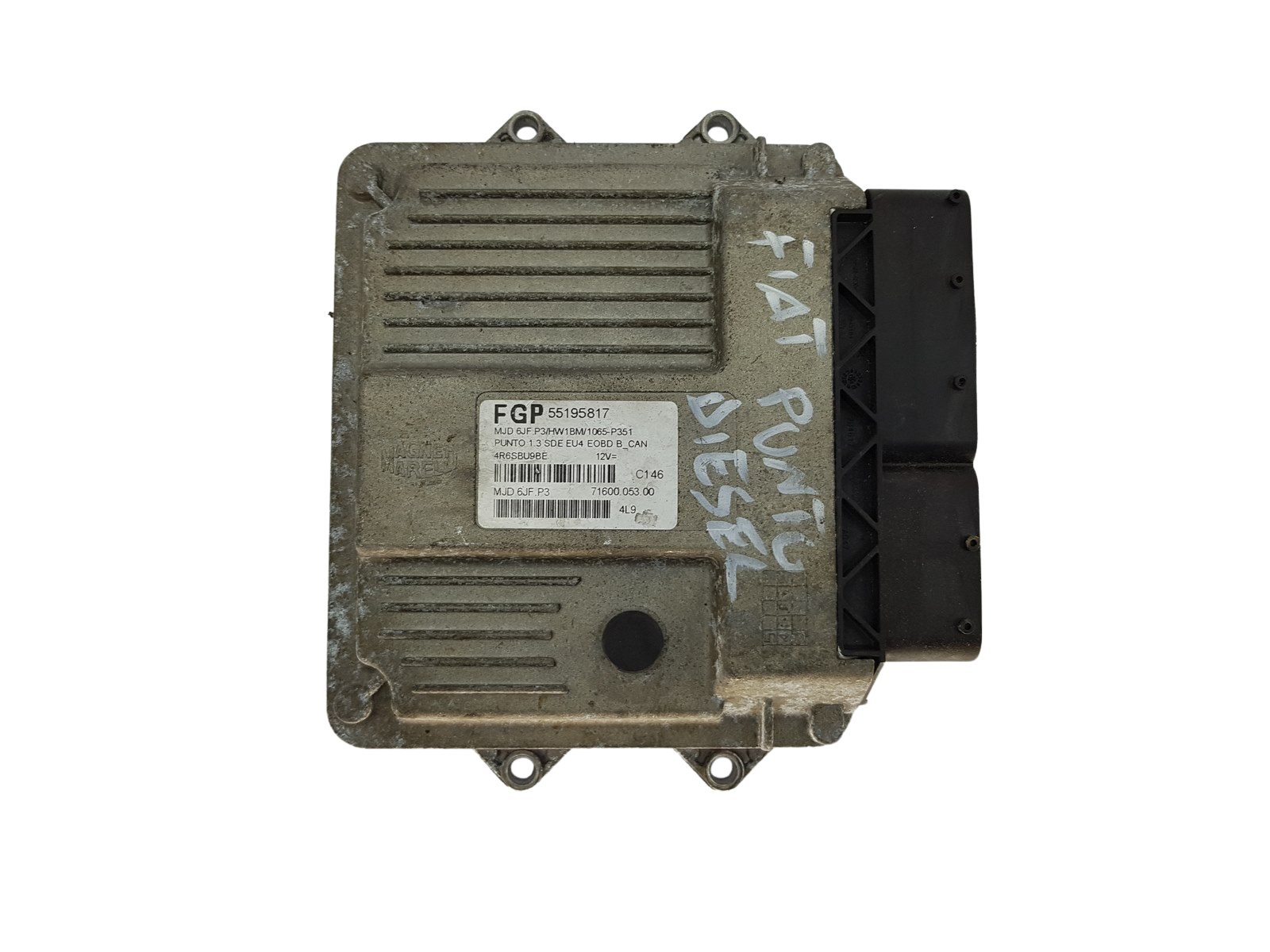 Centralina FGP 6JF.P3 55195817 71600.053.00 Fiat Magneti Marelli 15565 main product photo