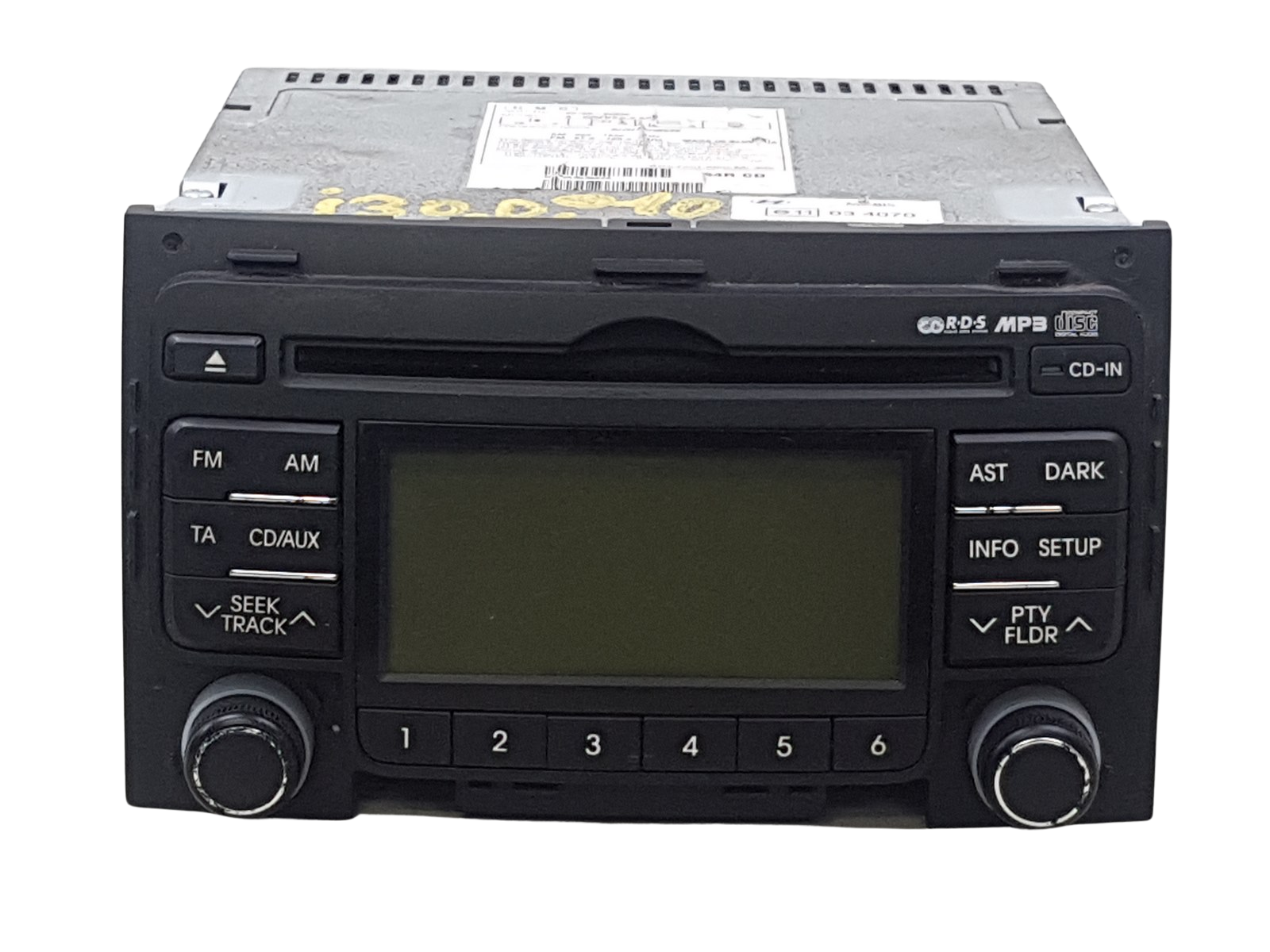 Autoradio Cd Mp3 Hyundai I30 96160-2L200 HMC A-200FDE 1240 main product photo