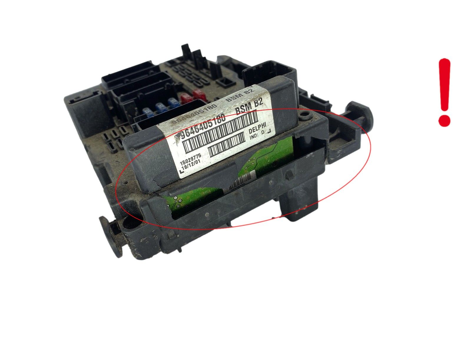 Centralina BSM B2 9646405180 PSA Delphi 59002 main product photo