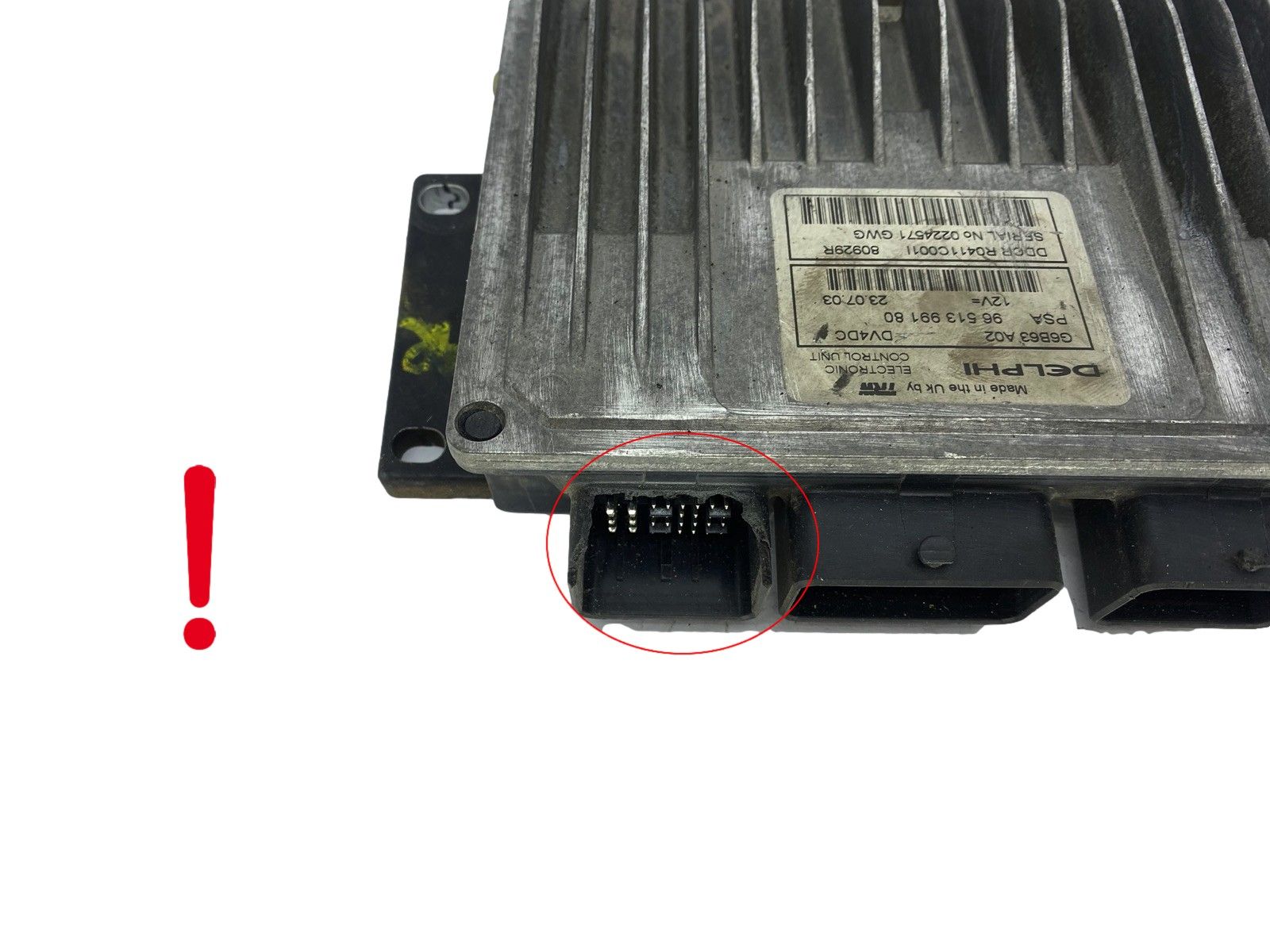 Centralina 9651399180 R0411C001I 80929R G6B63A02 PSA Delphi 50521 main product photo