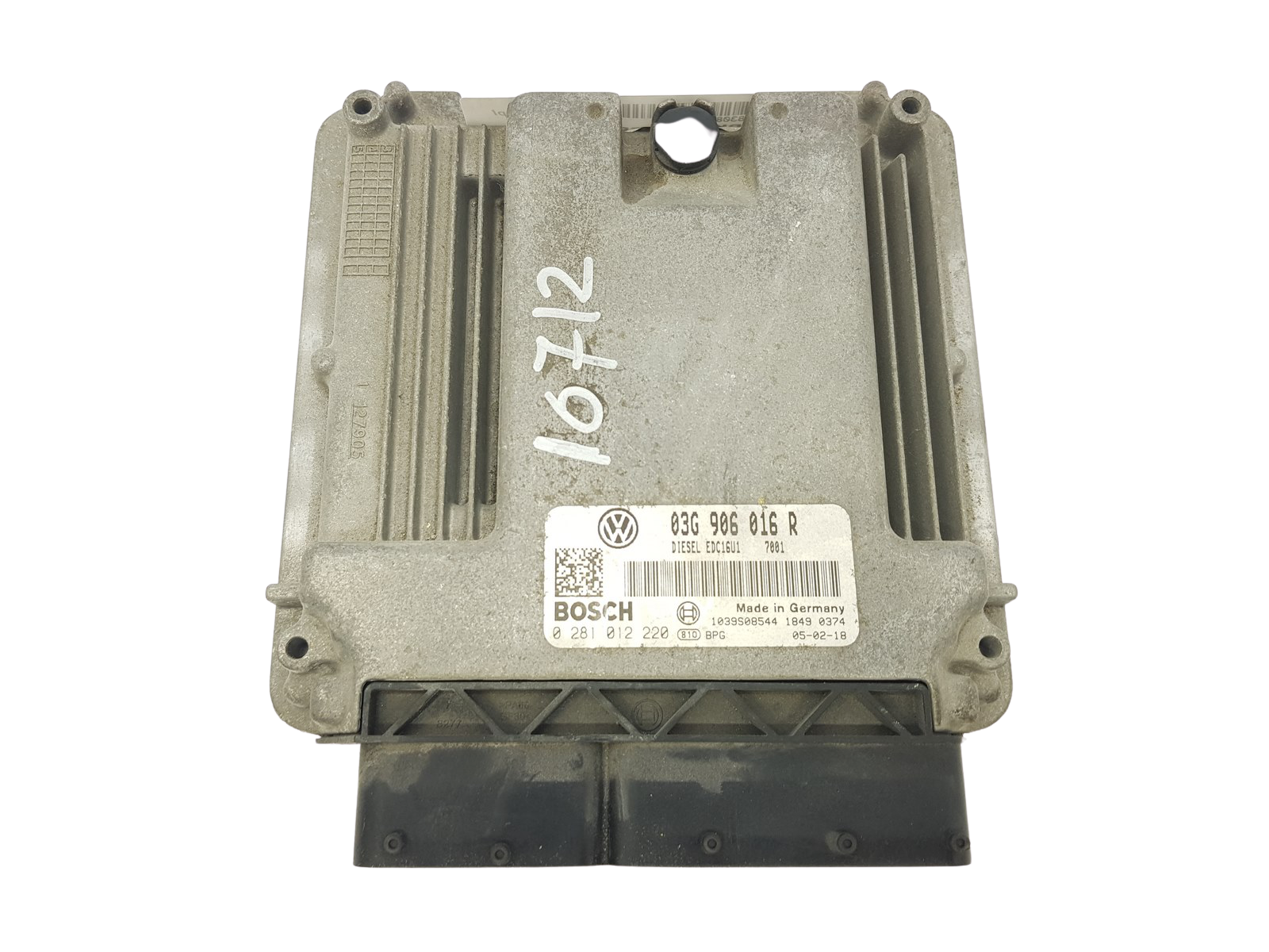 Centralina 03G906016R 0281012220 VW Bosch 28308 main product photo