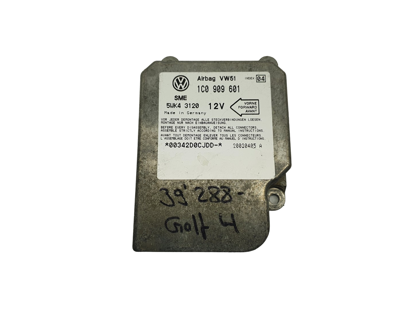 Modulo centralina 1C0909601 5WK43120 VW Siemens 69056 main product photo