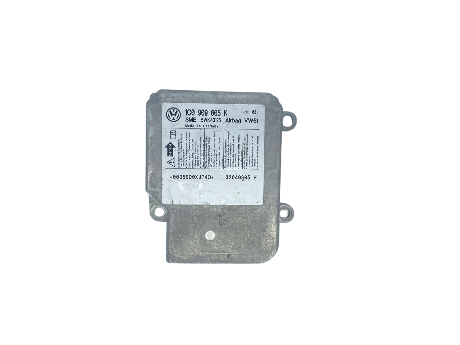Modulo centralina 1C0909605K 5WK43125 VW Siemens 58633 main product photo