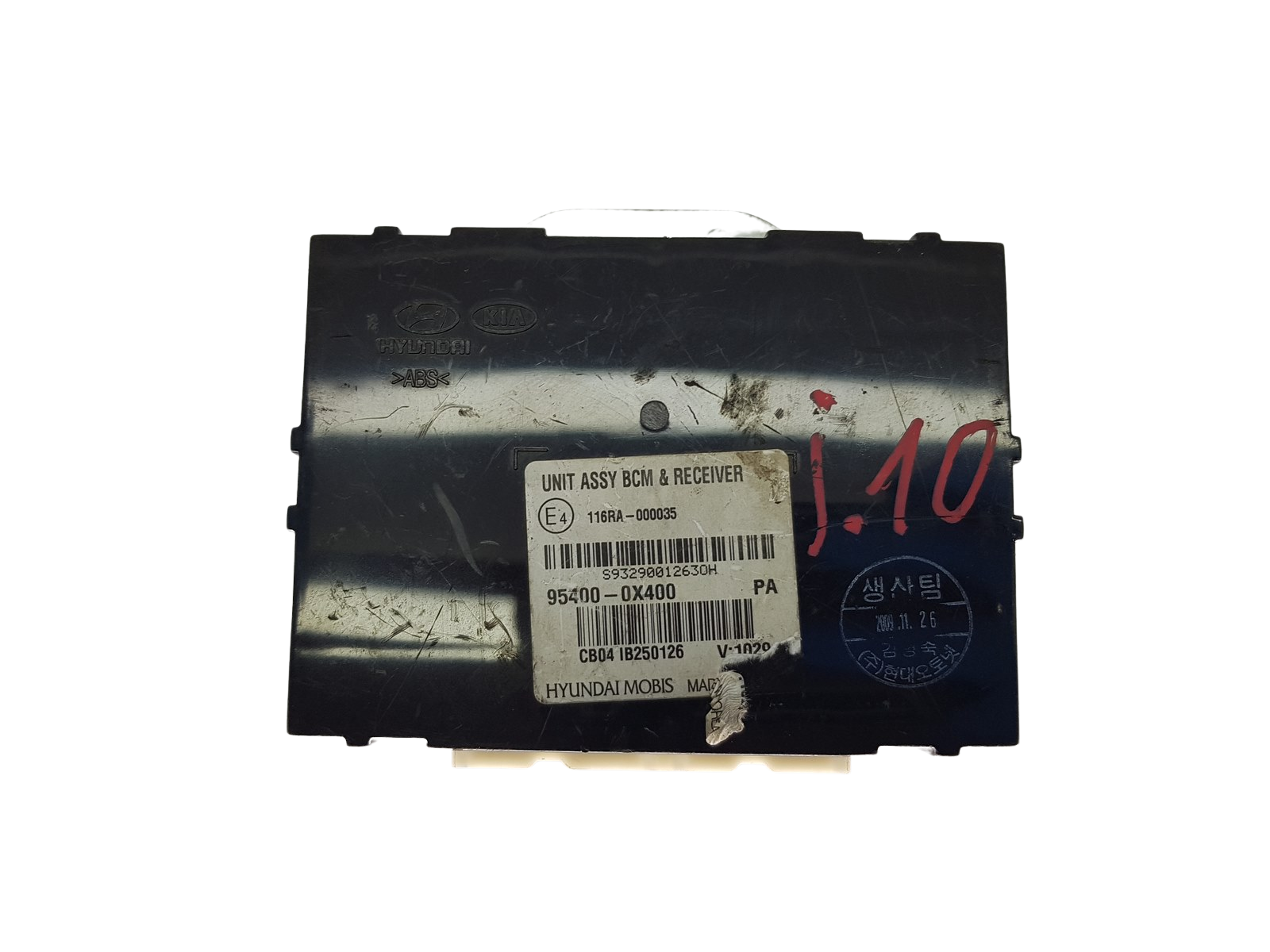 Modulo centralina Hyundai 95400-0X400 116RA-000035 20792 main product photo