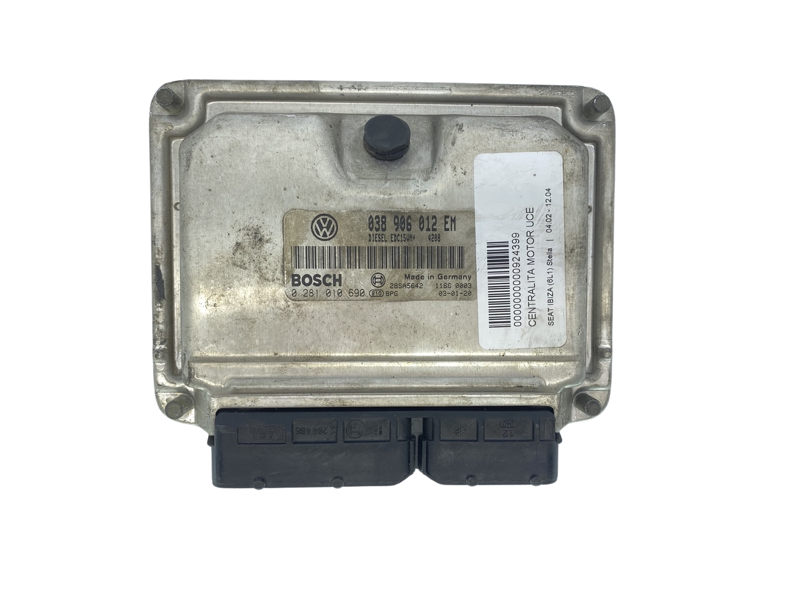Centralina 038906012EM 0281010690 Seat Bosch 63426 main product photo