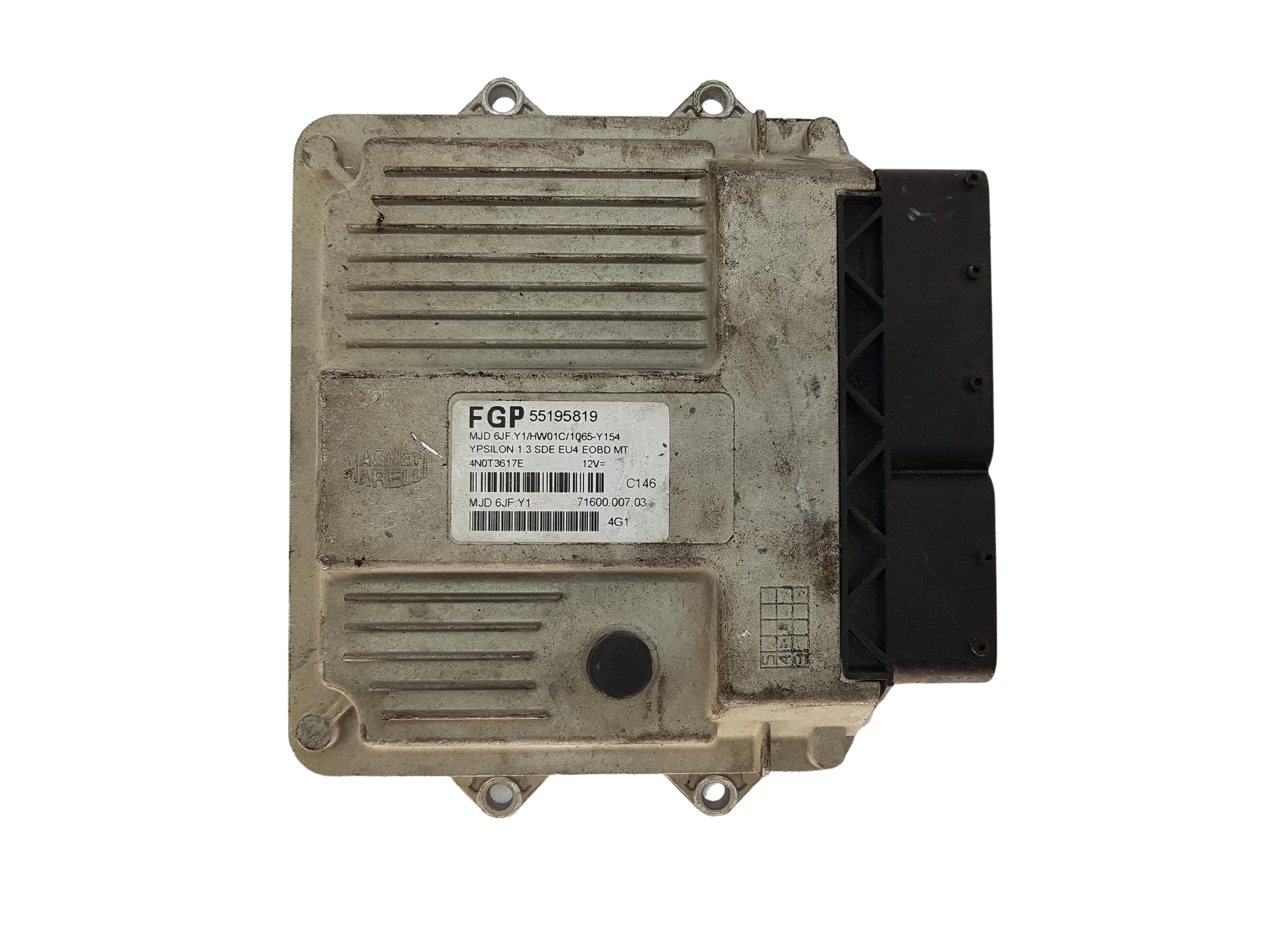 Centralina FGP 55195819 MJD6JF.Y1 71600.007.03 Lancia Magneti Marelli 14830 main product photo