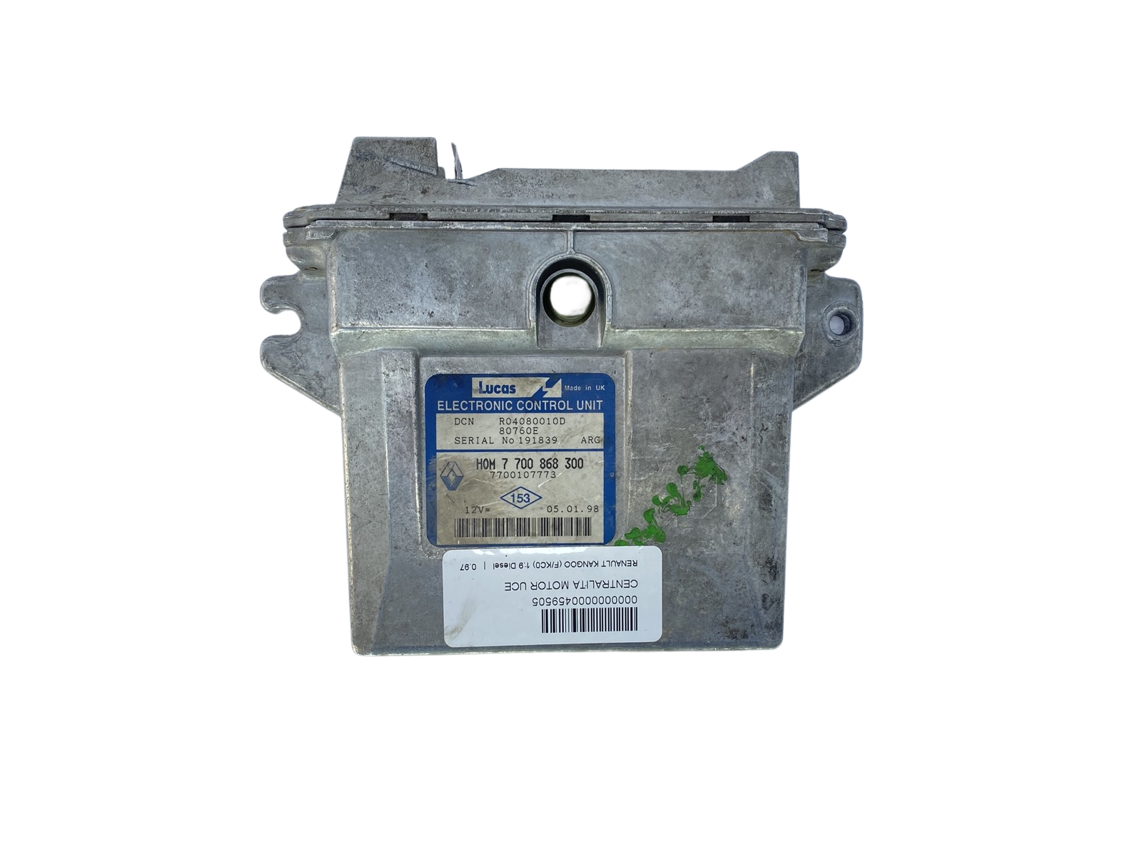 Centralina 7700868300 7700107773 R04080010D Renault Lucas 60418 main product photo