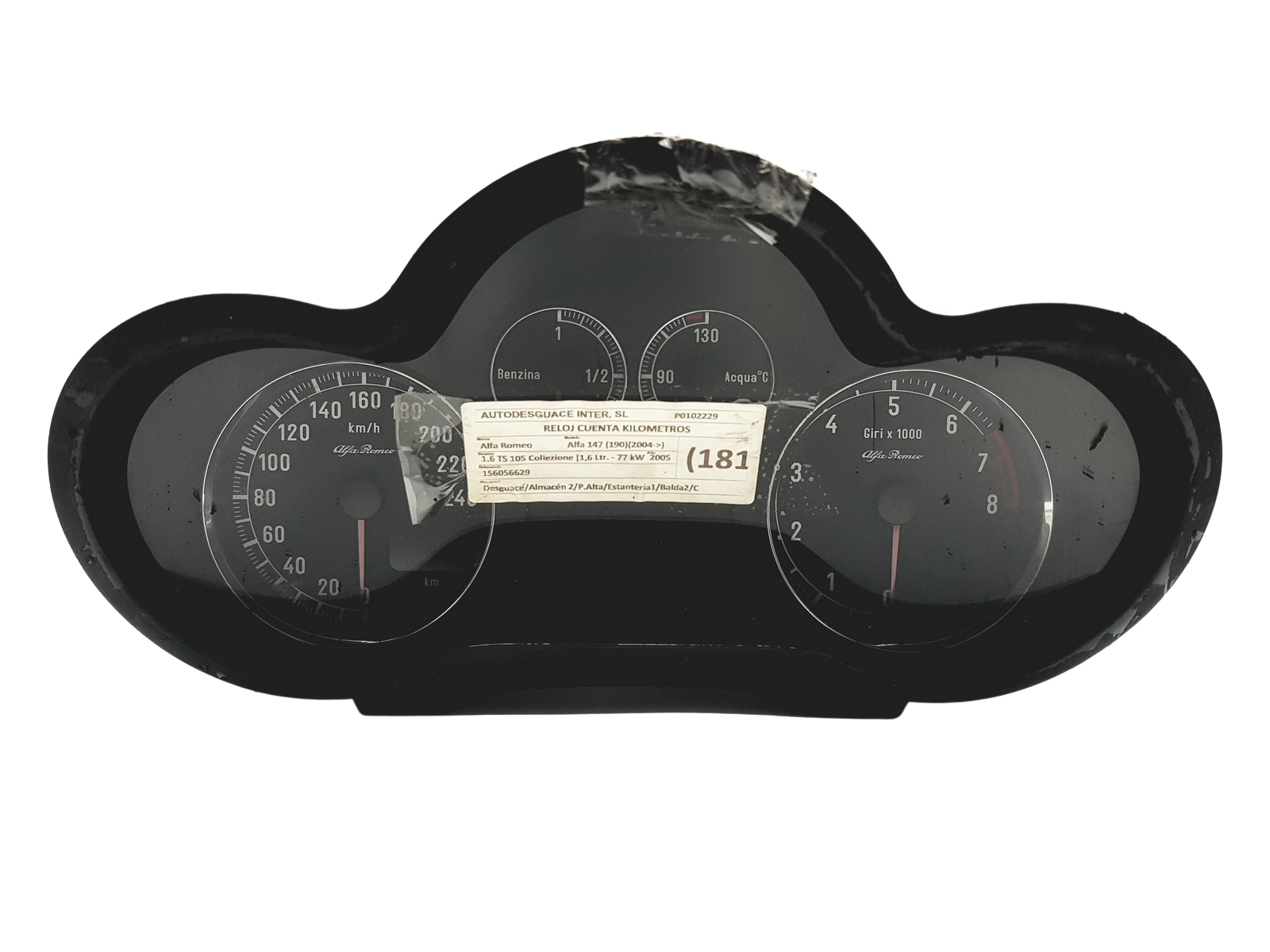 Contagiri Alfa Romeo 147 156056629 110080303002 57683 main product photo