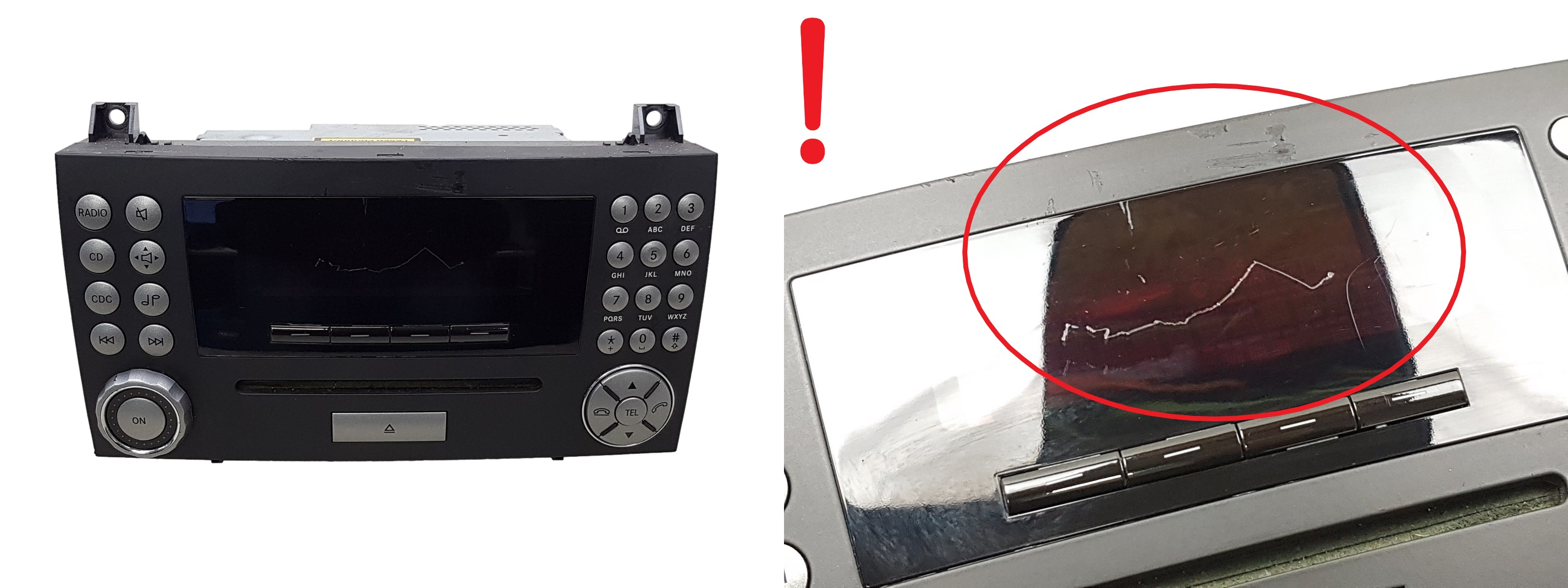 Radio lettore CD Mercedes-Benz SLK A1718200586 MF2420 main product photo