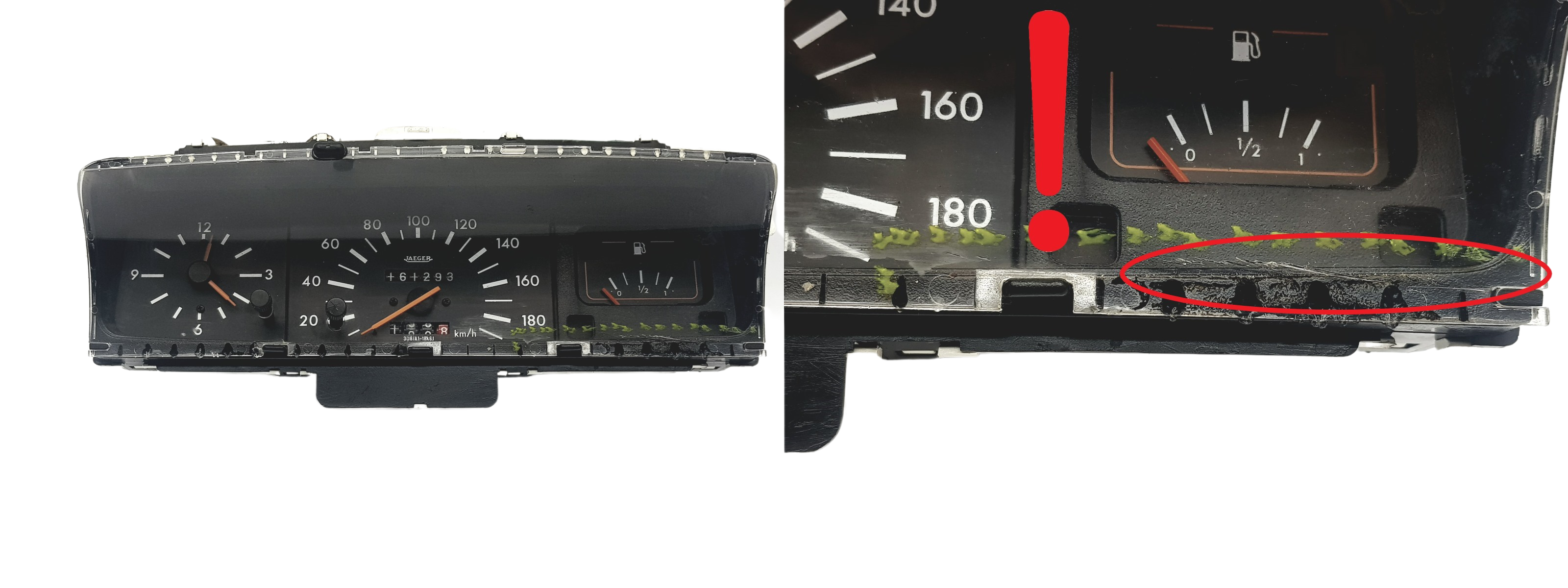 Tachimetro Peugeot 205 9628305480 Jaeger 1096 main product photo