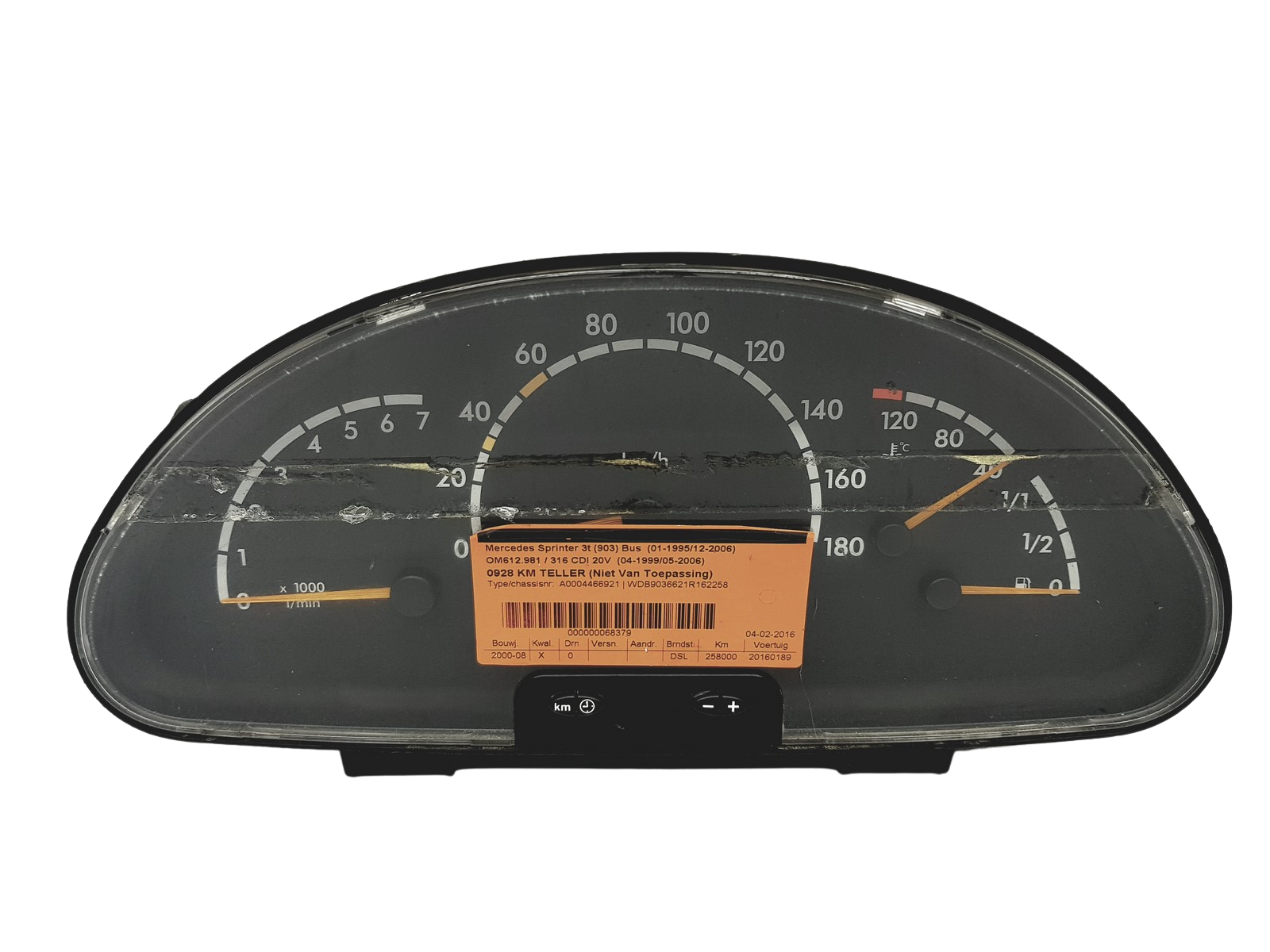 Contagiri Mercedes Sprinter A0004466921 53371 main product photo