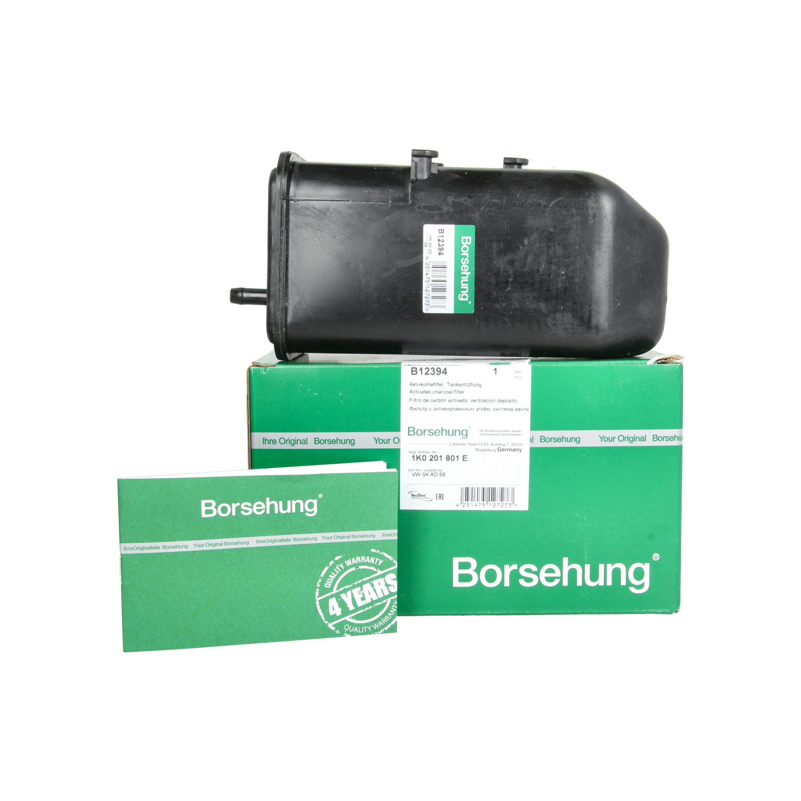 Filtro Carbone Fare VW Audi Seat Skoda 1K0201801E B12394 Borsehung main product photo