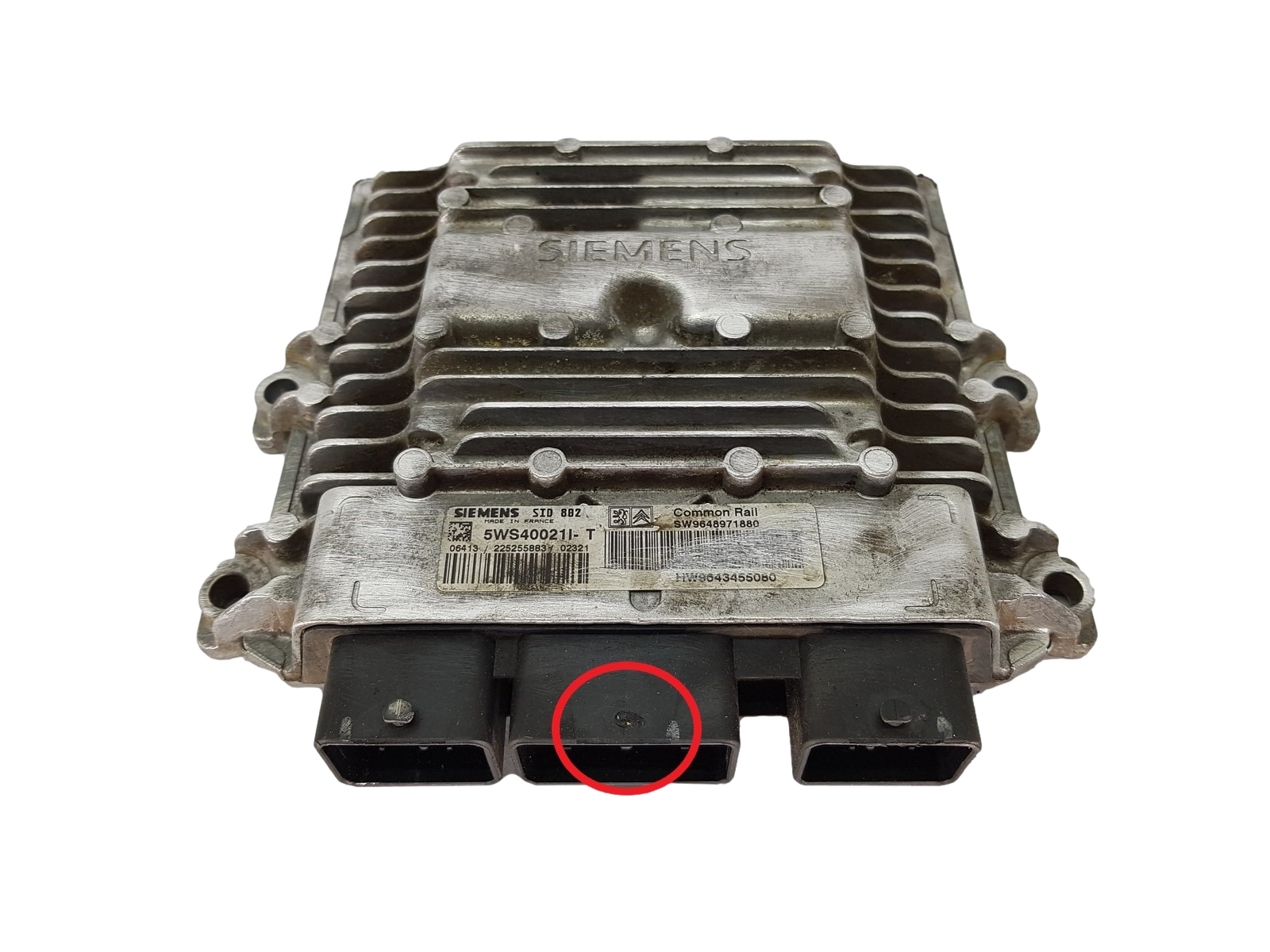 Centralina 9648971880 9643455080 5WS40021I-T PSA Siemens 18674 main product photo