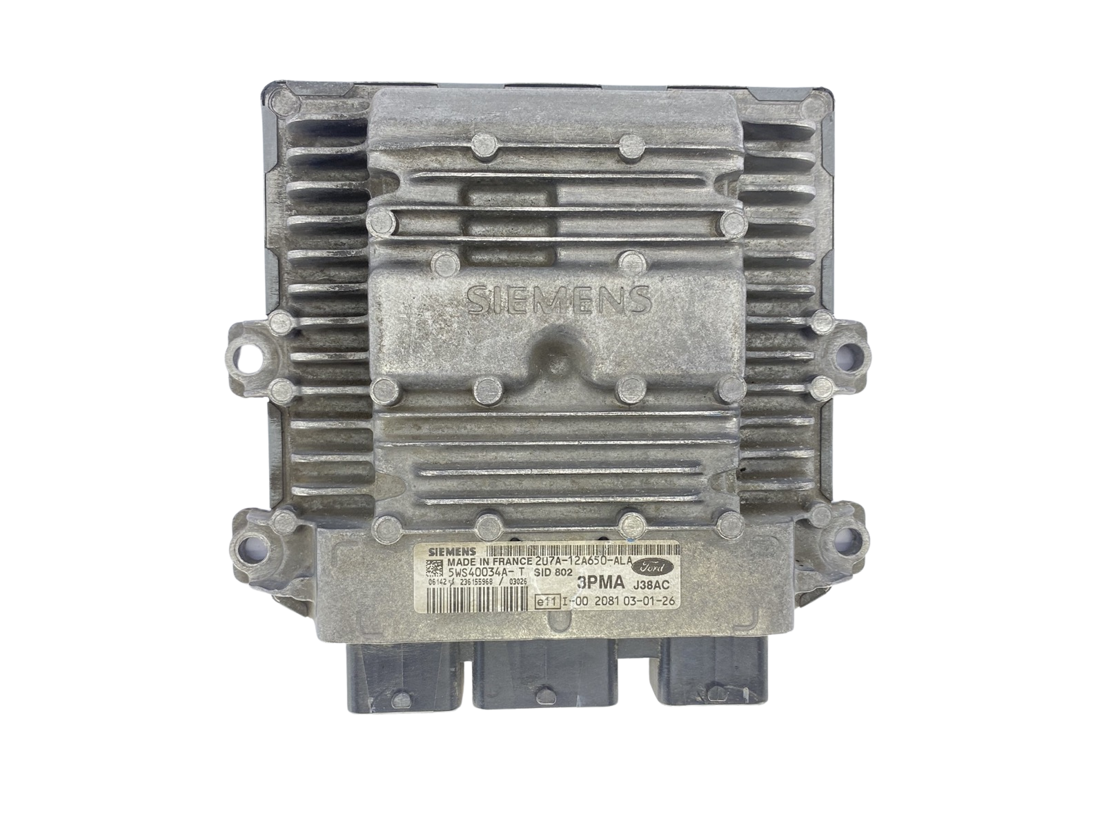 Centralina 5WS40034A-T 2U7A-12A650-ALA SID 802 Ford Siemens 54574 main product photo