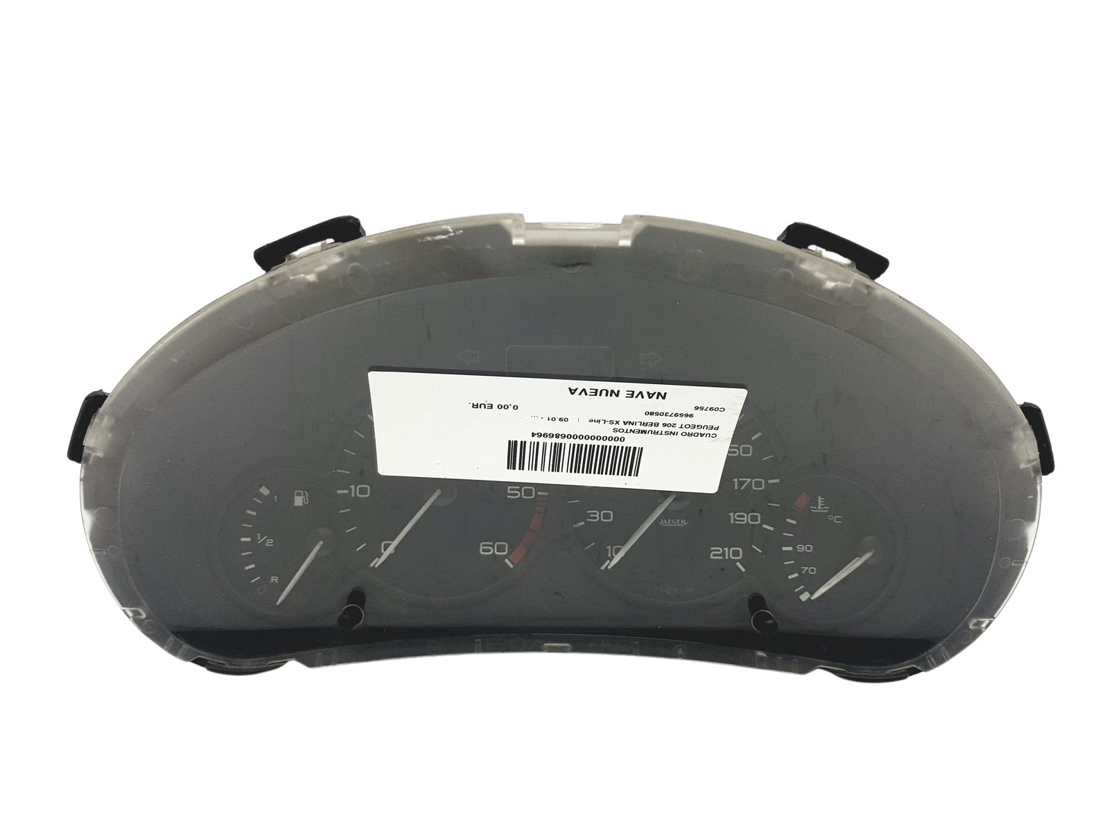 Tachimetro Peugeot 206 9659730580 000501701 55287 main product photo