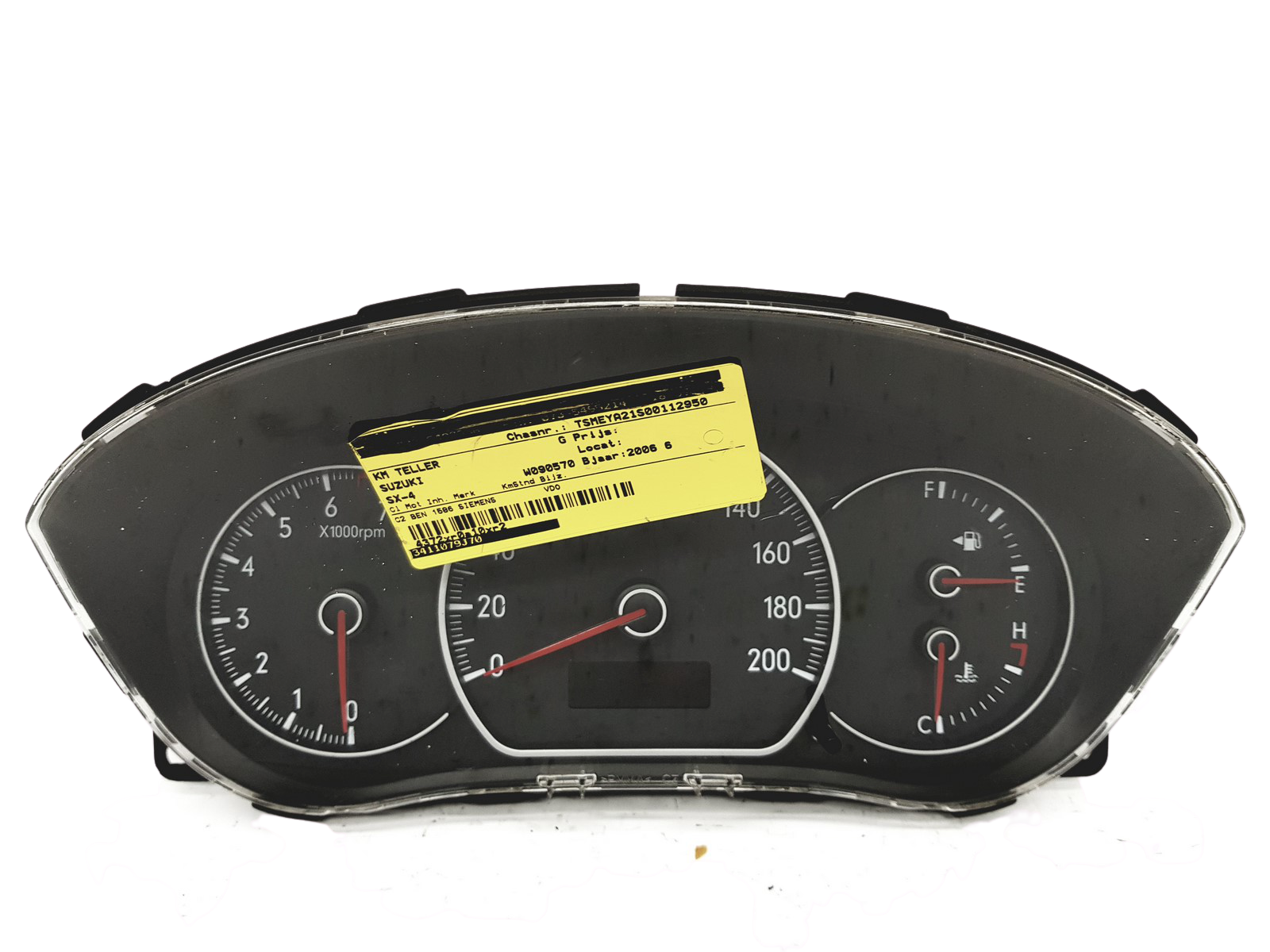 Tachimetro Suzuki SX4 34110-79J70 34110-79J2 30750 main product photo