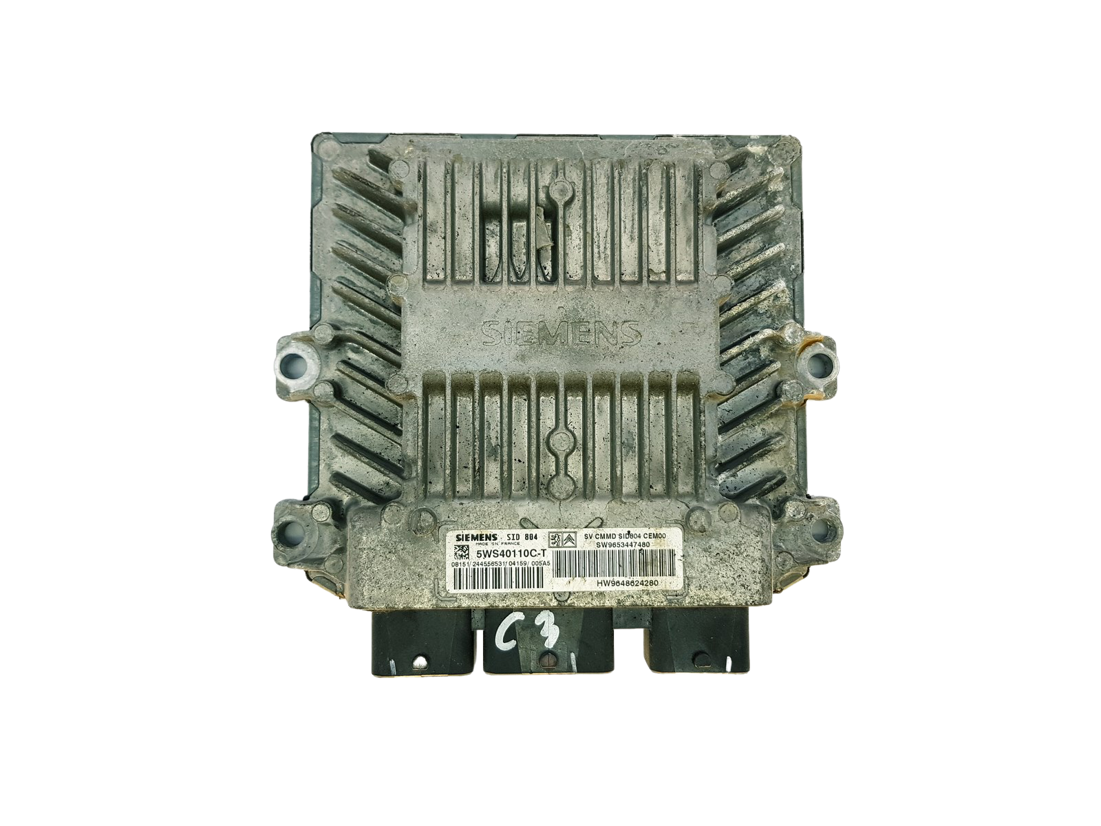 Centralina 9653447480 9648624280 5WS40110C-T PSA Siemens 33183 main product photo