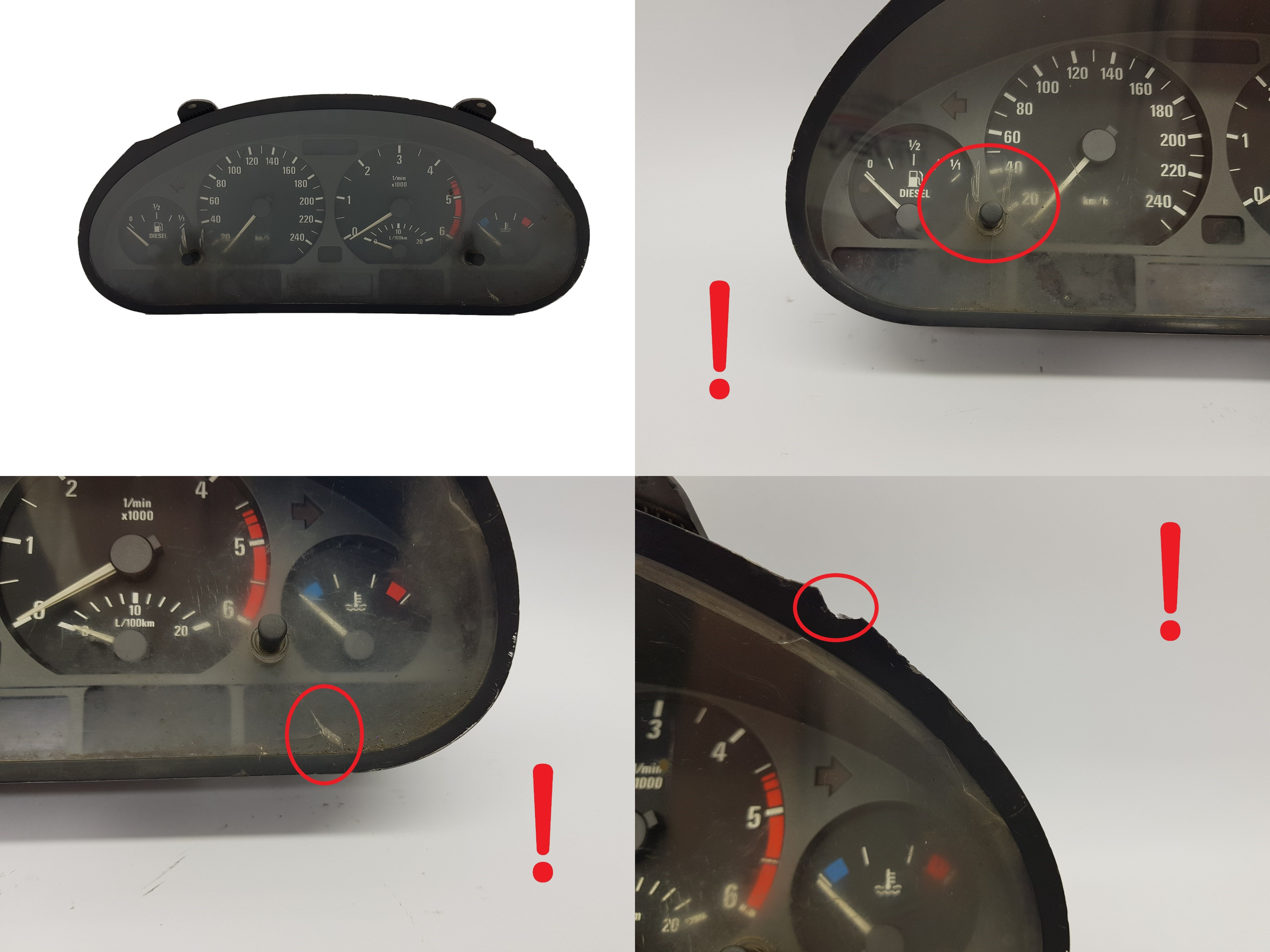 Tachimetro BMW 3 E46 6211 8380148 0263606072 1600 main product photo