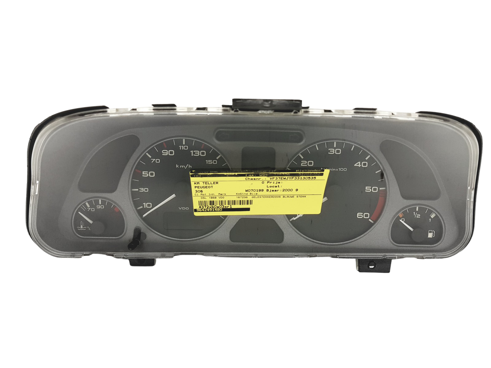 Tachimetro Peugeot 306 9642491480 110008808180 46131 main product photo