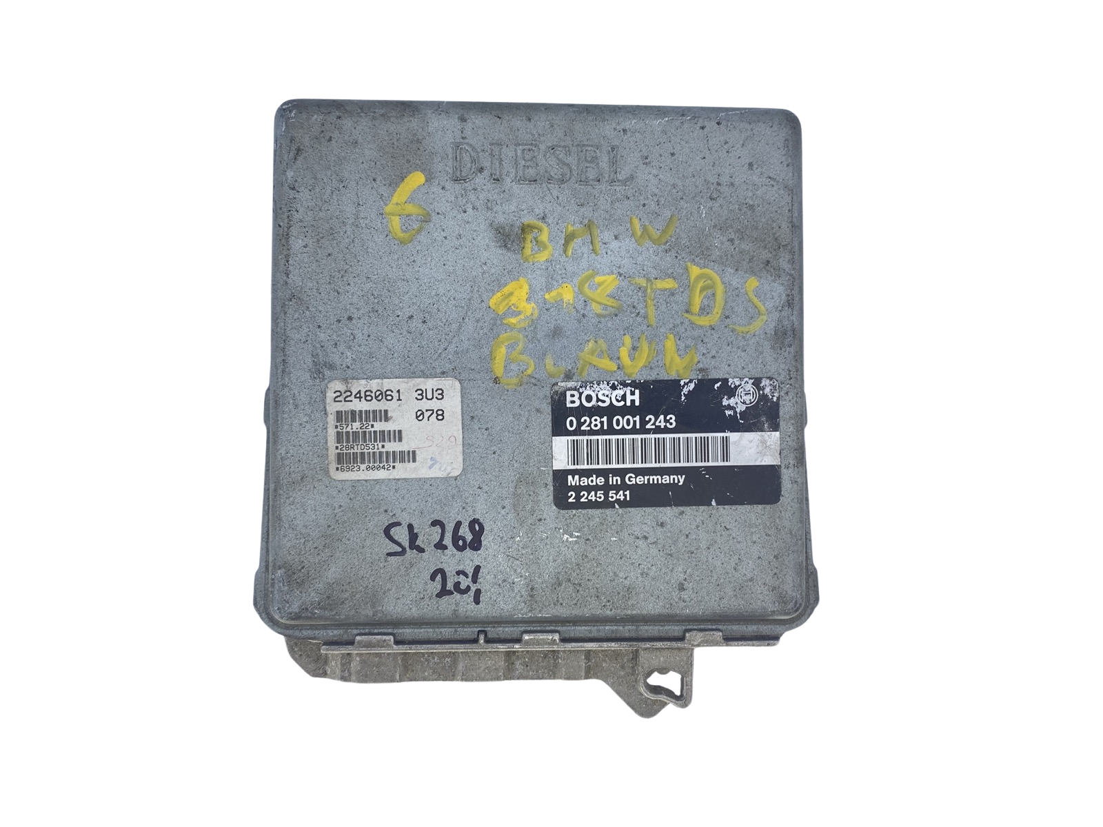 Centralina BMW 2245541 0281001243 2246061 3U3 Bosch 54410 main product photo