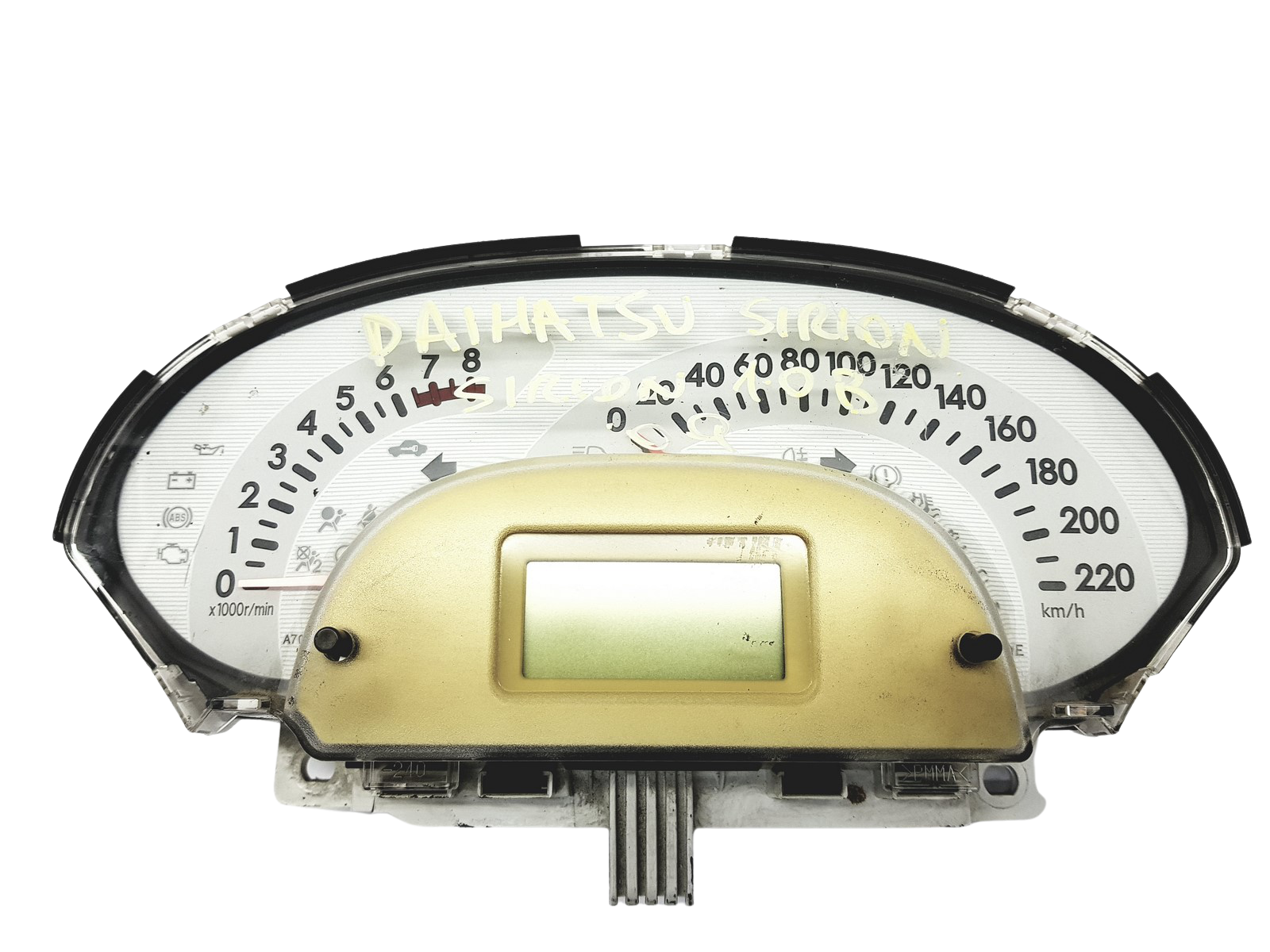 Tachimetro Daihatsu Sirion 769166-520 769166520 50488 main product photo